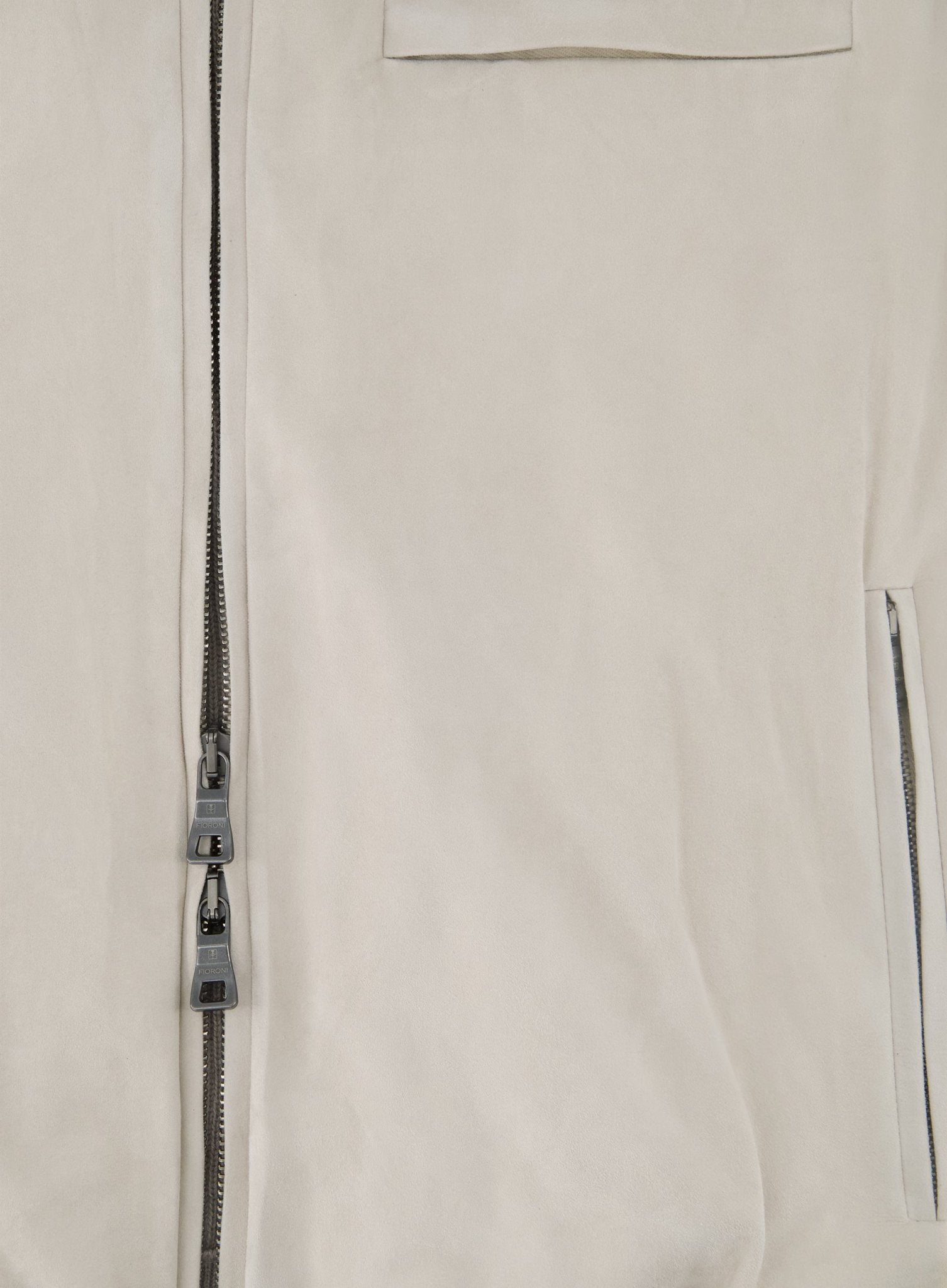 Bodywarmer van suède | L.BEIGE