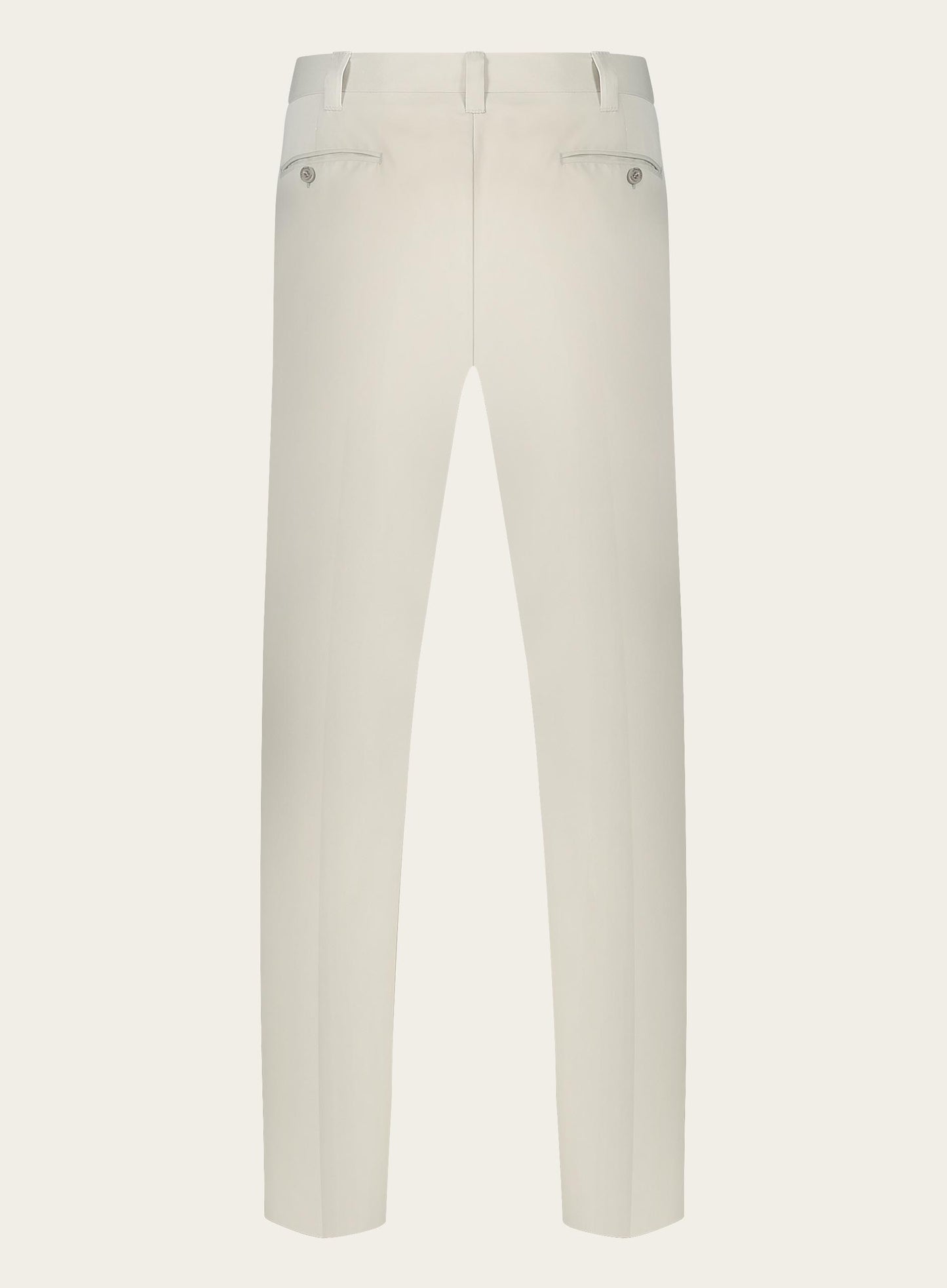 Regular-fit stretch pantalon.- Beige