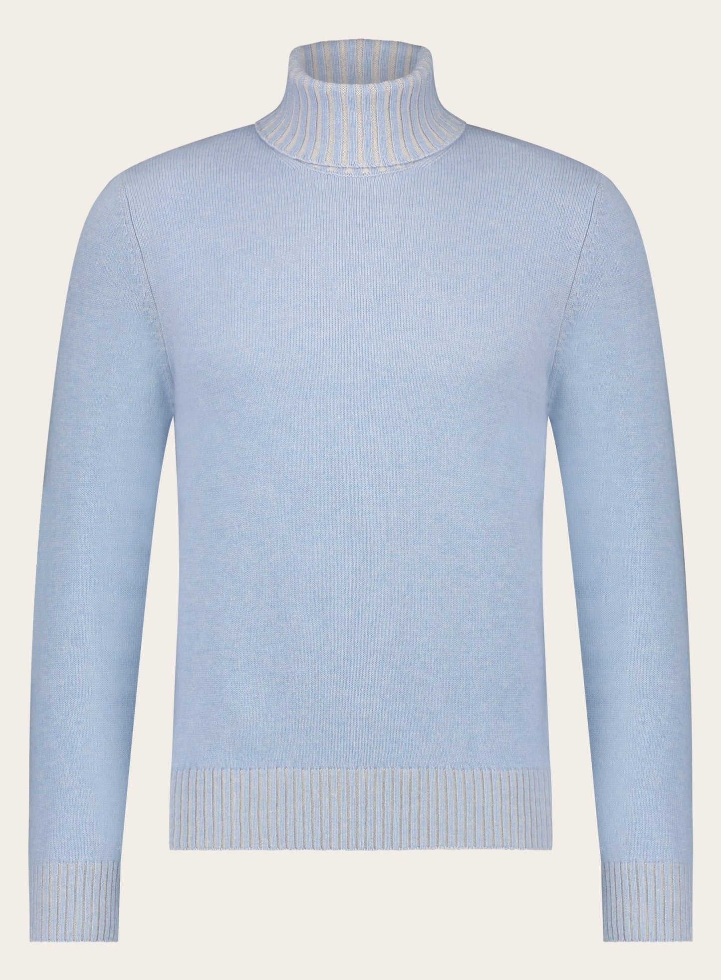 Virgin-wollen cashmere coltrui | L.Blauw