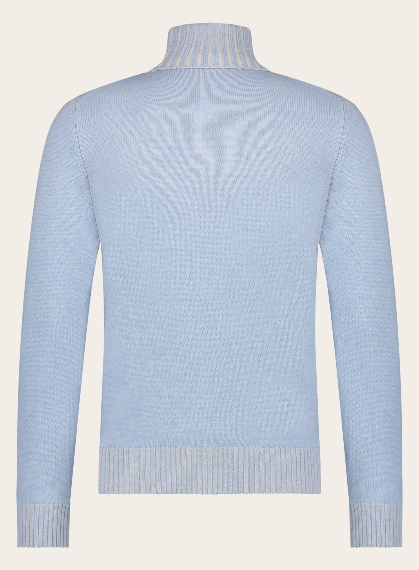 Virgin-wollen cashmere coltrui | L.Blauw