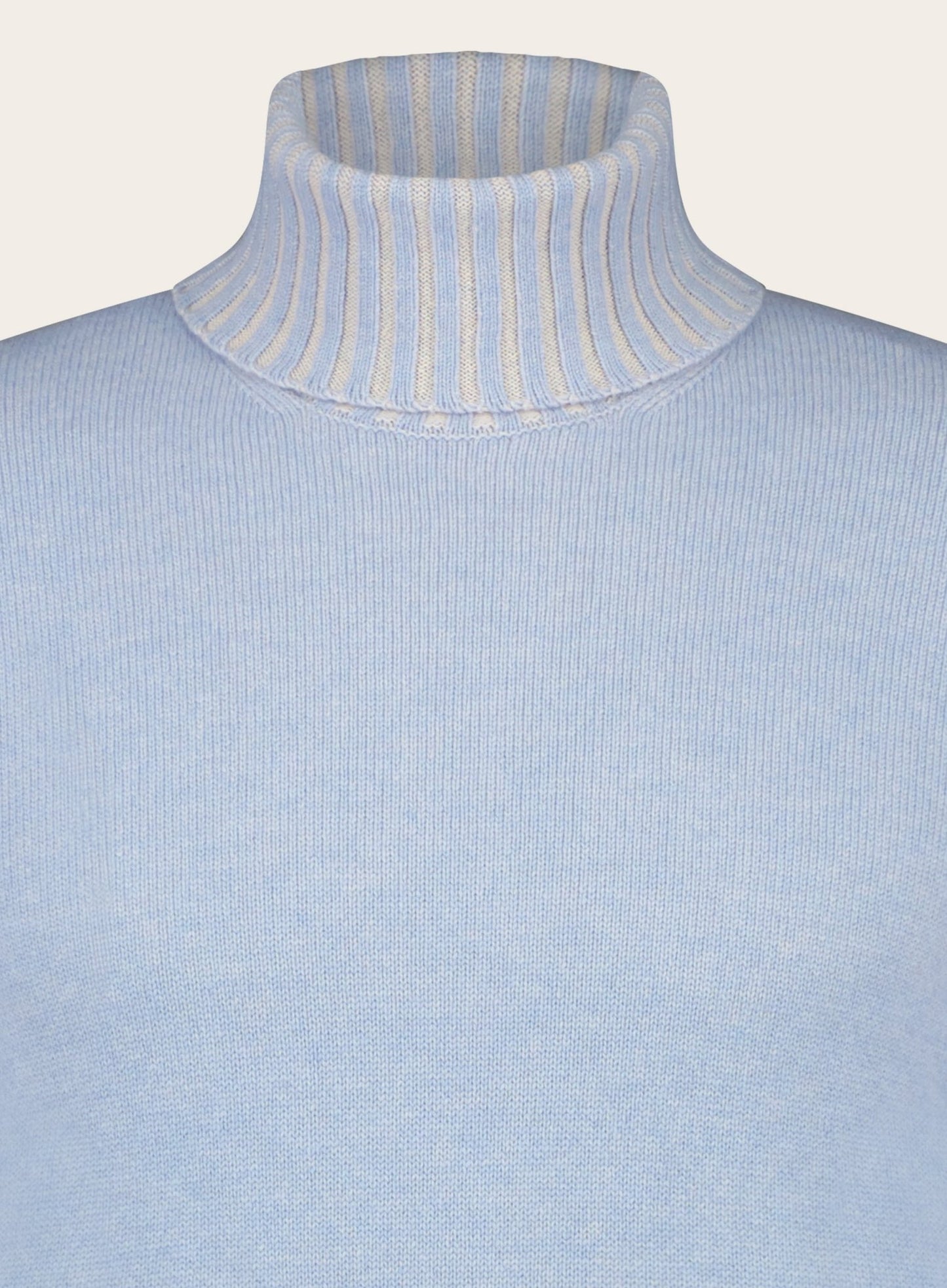 Virgin-wollen cashmere coltrui | L.Blauw