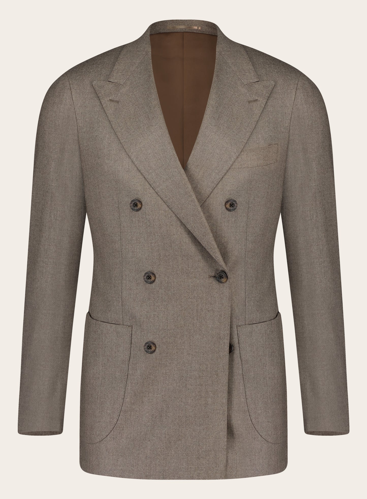 Double breasted wollen pak