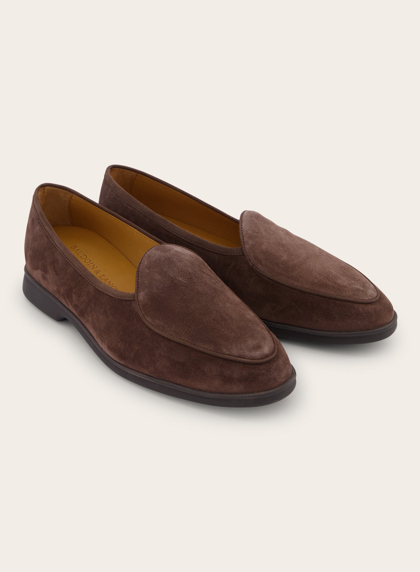 Suède loafers