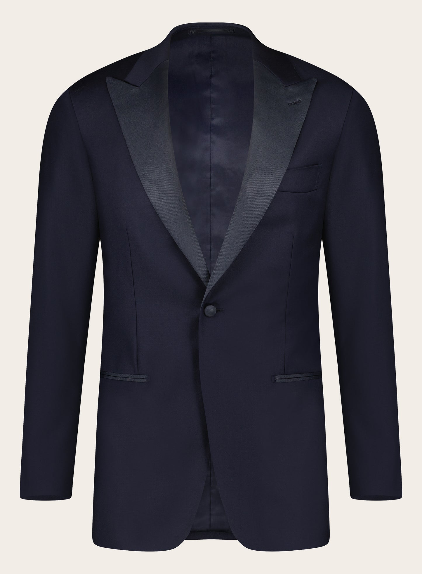 Slim-fit wollen tuxedo | BLUE NAVY