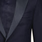 Slim-fit wollen tuxedo | BLUE NAVY