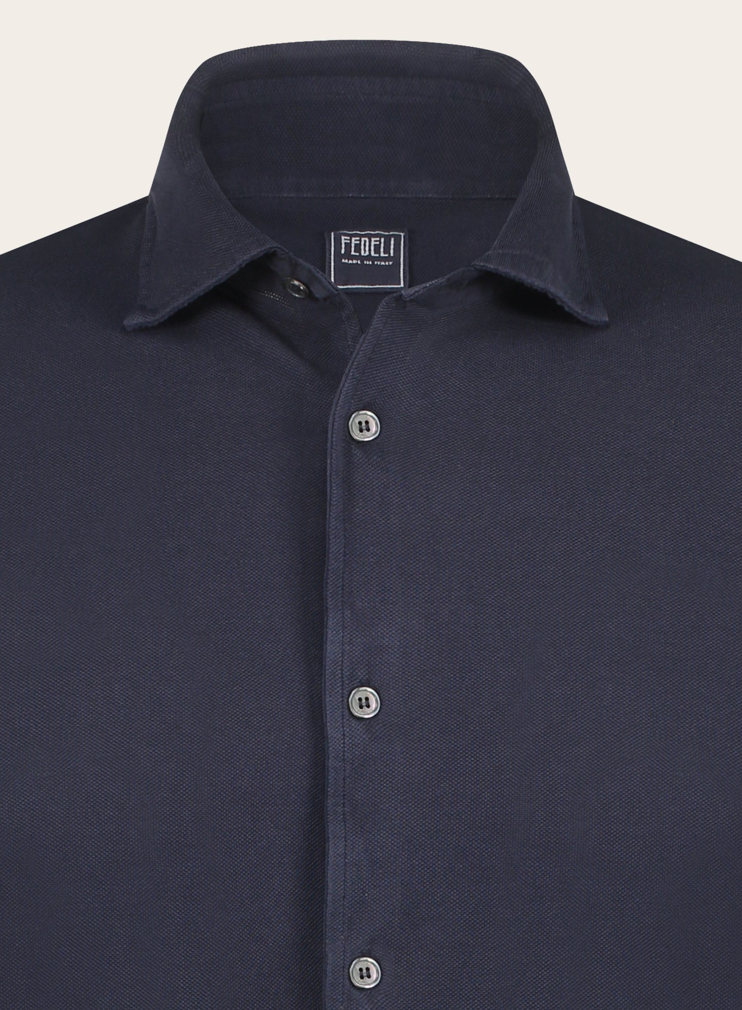 Regular-fit Steve overhemd | BLUE NAVY