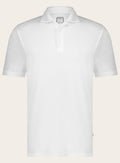 Regular-fit badstof polo | Wit