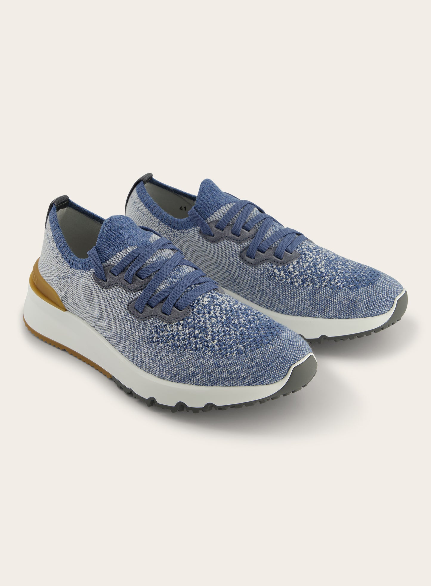 Knitted sneakers | Blauw