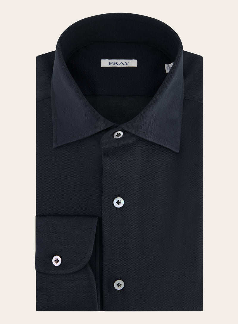 Regular-fit Gabriel pique shirt