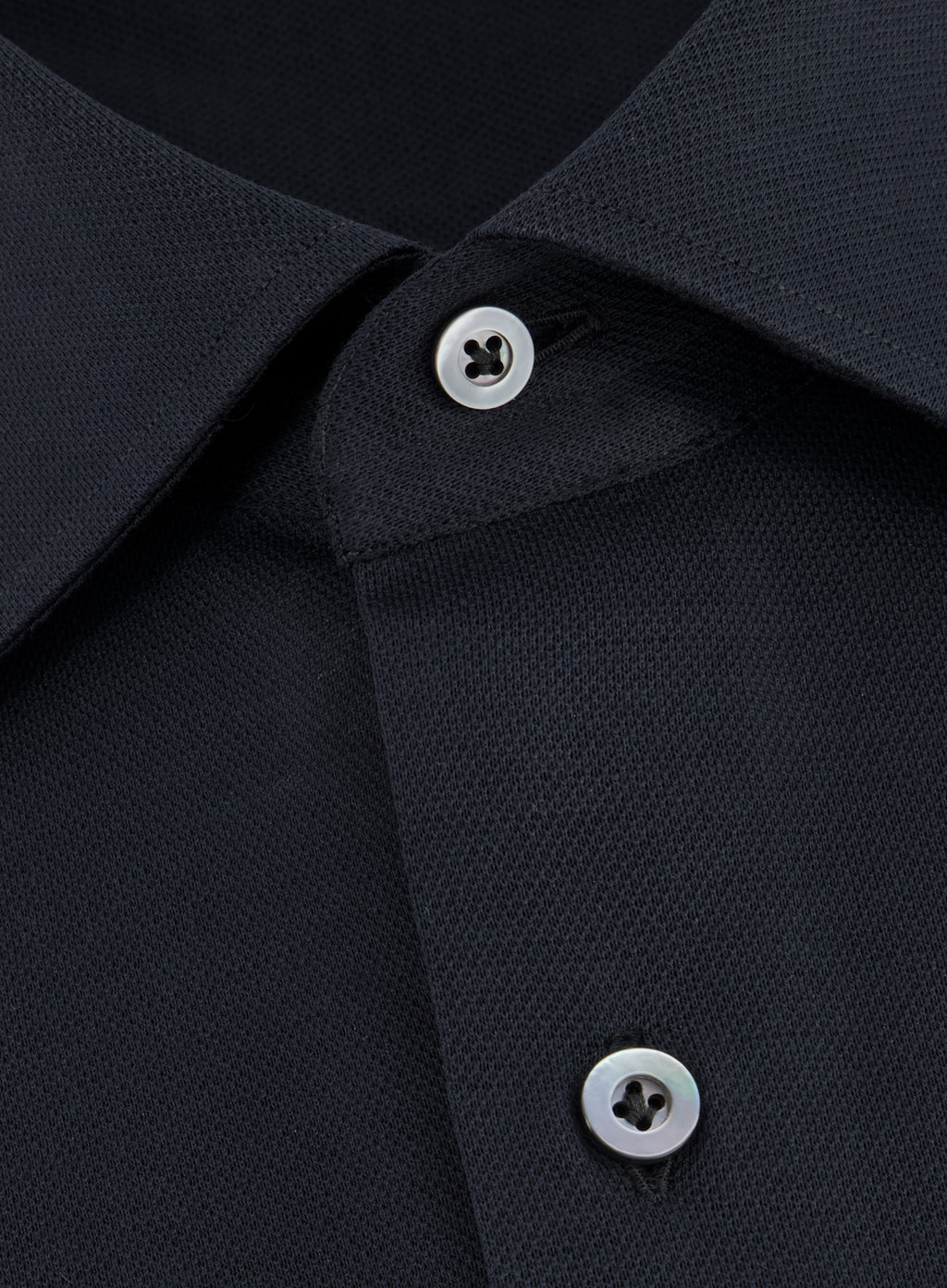 Regular-fit Gabriel piqué overhemd | FULL_WIDTH | BLUE NAVY