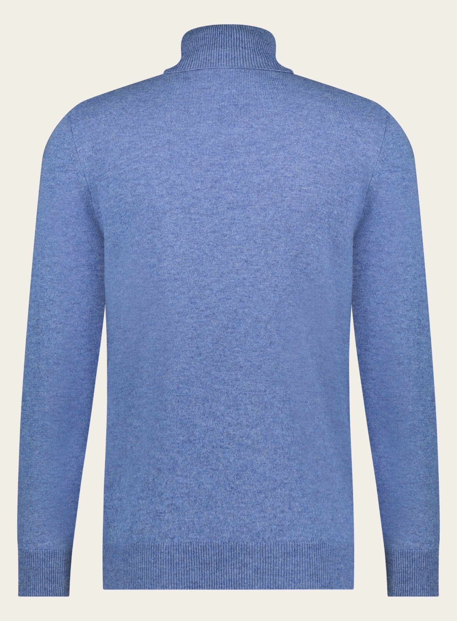 Virgin wollen-cashmere coltrui | JEANS BLAUW