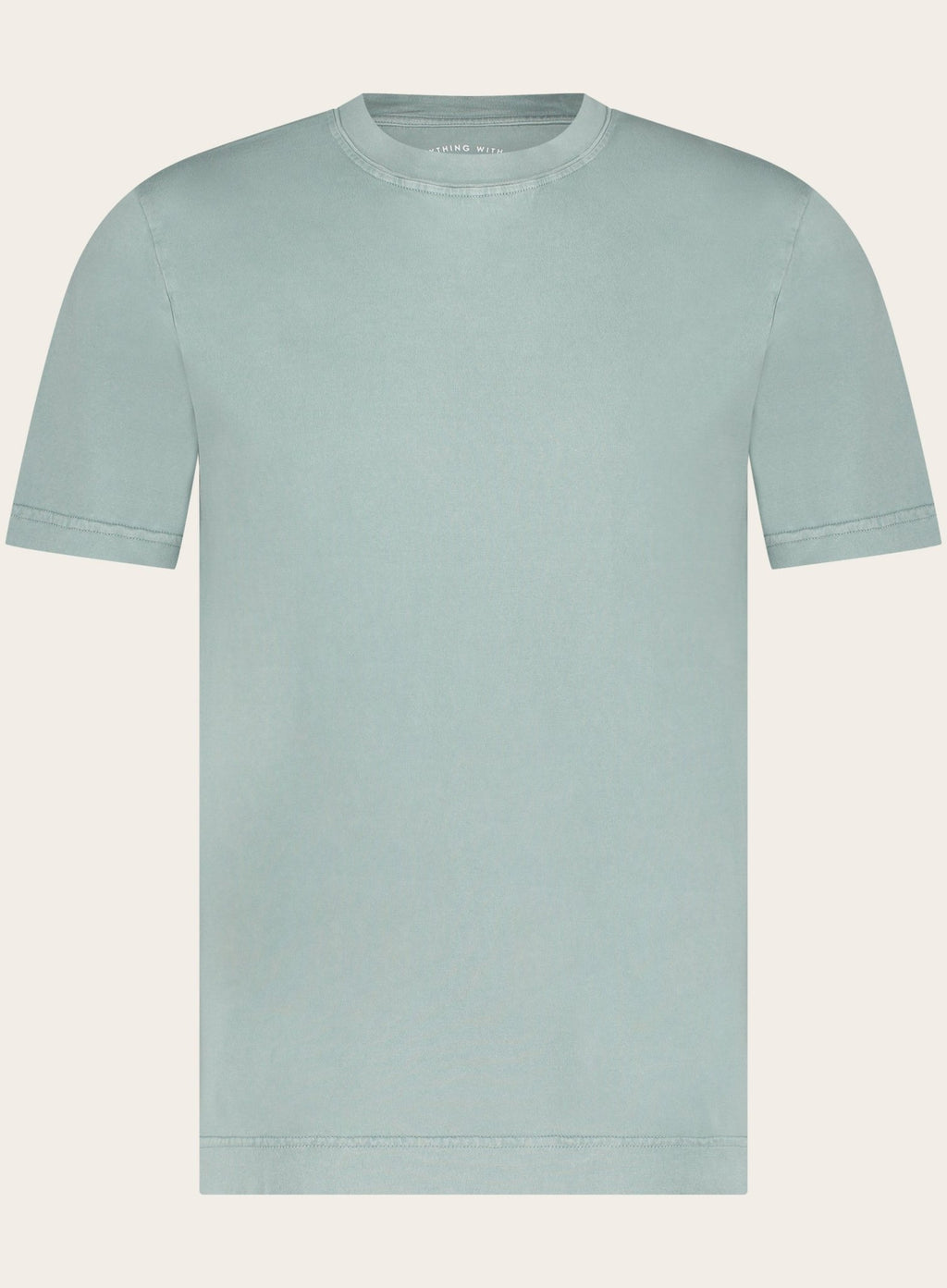 Crewneck T-shirt van katoen | LEGER GROEN