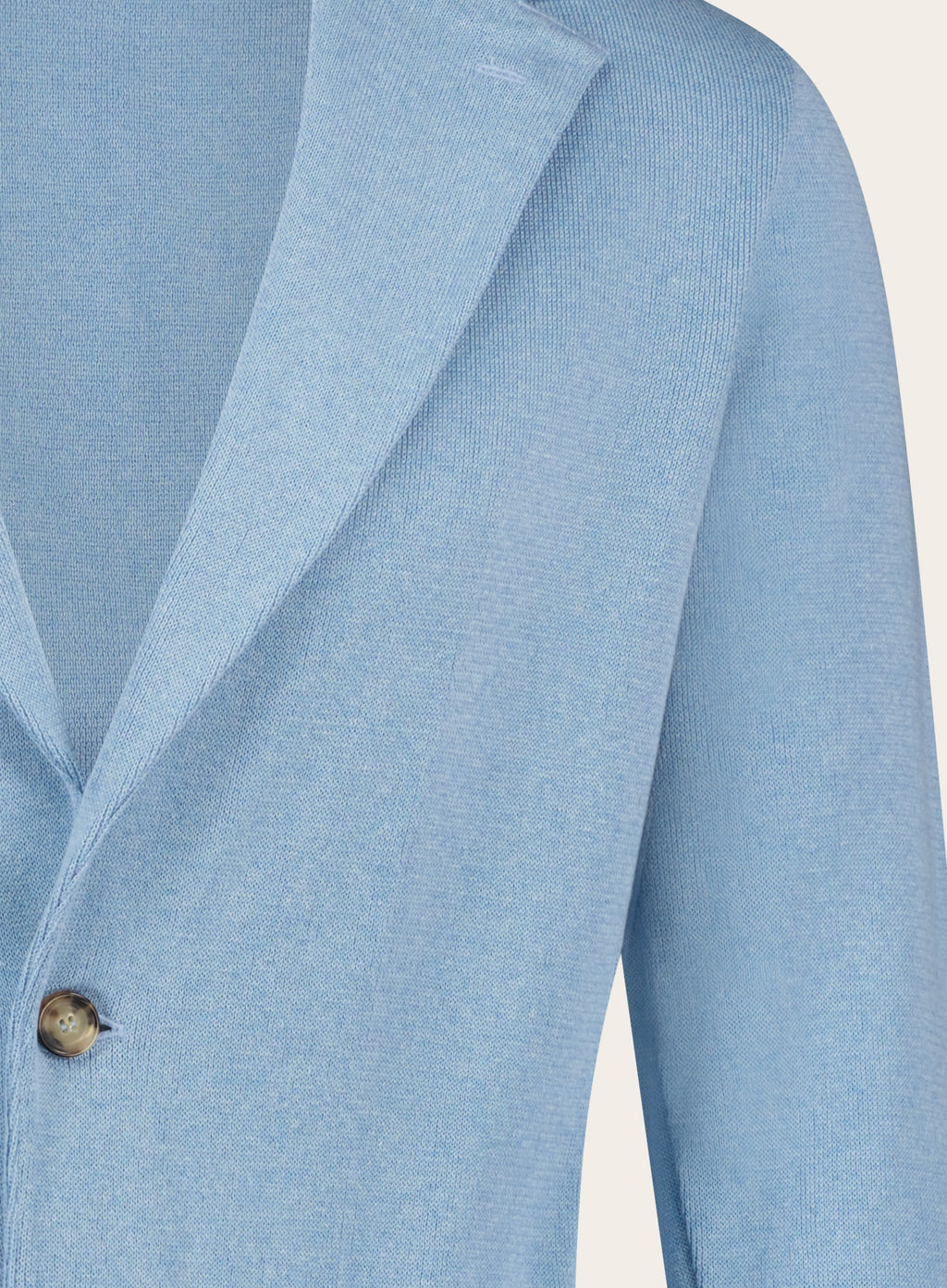Slim-fit katoenen jasje | FULL_WIDTH | L.Blauw