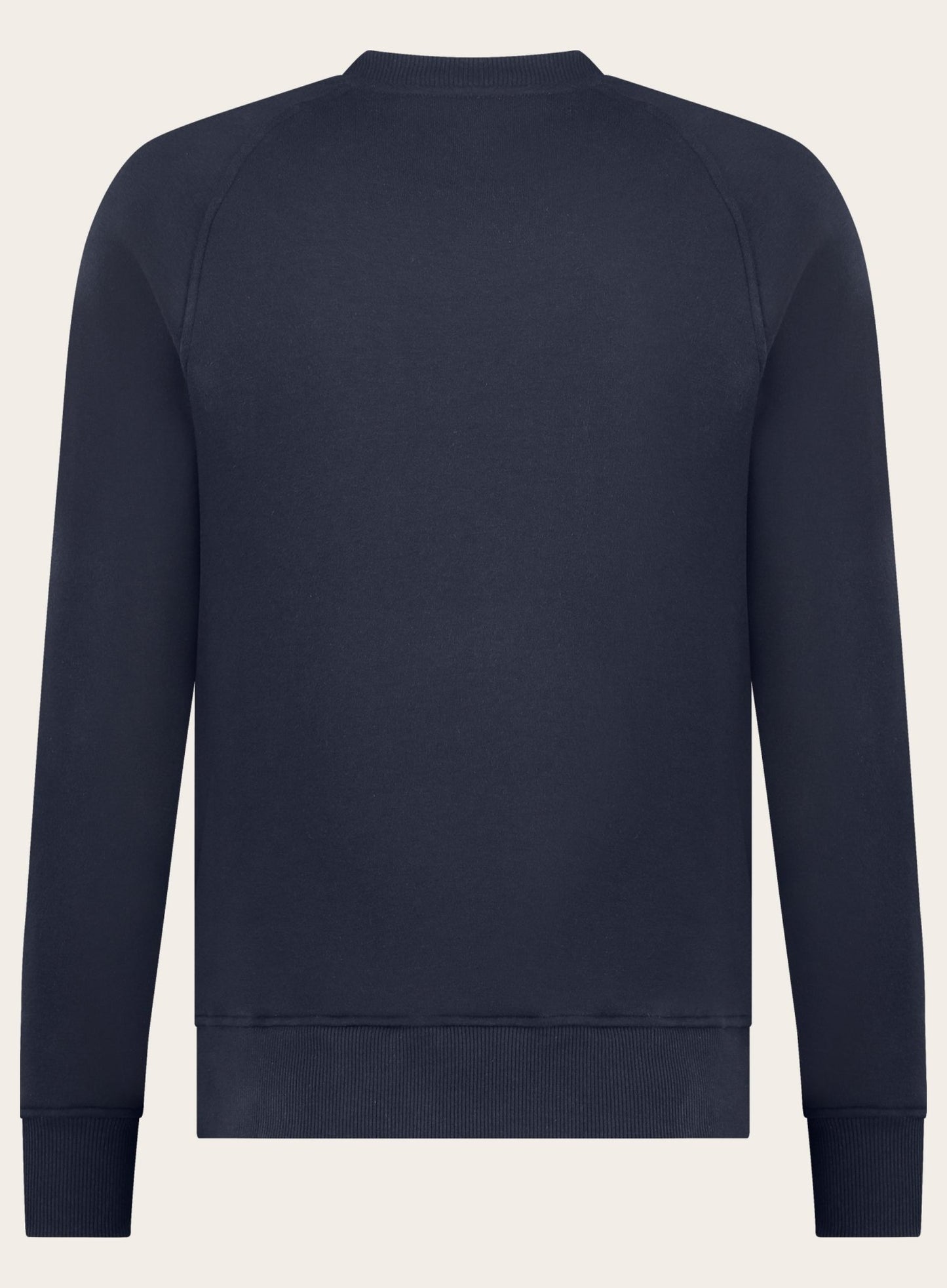 Slim-fit ronde hals trui | BLUE NAVY