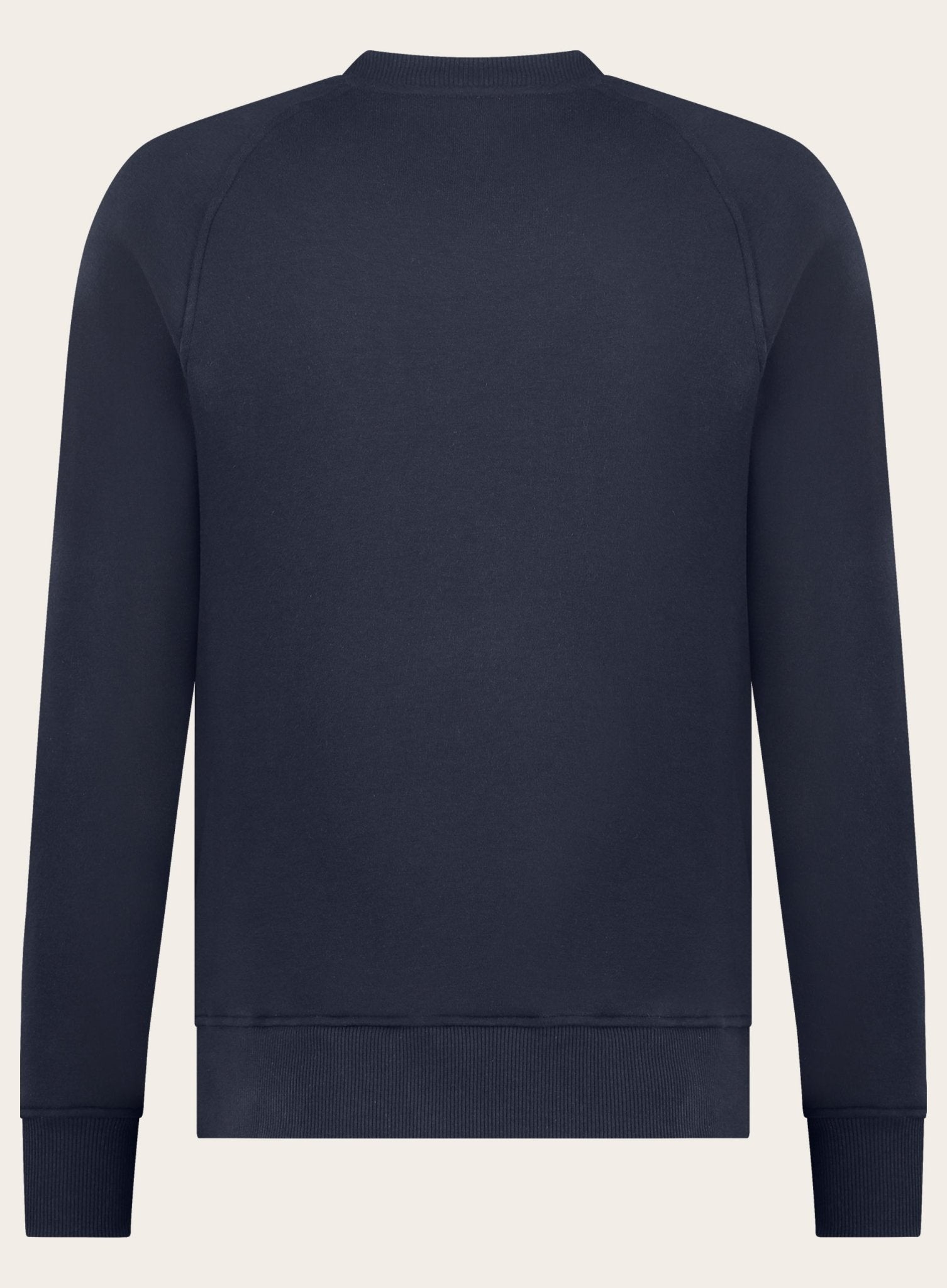 Slim-fit ronde hals trui | BLUE NAVY