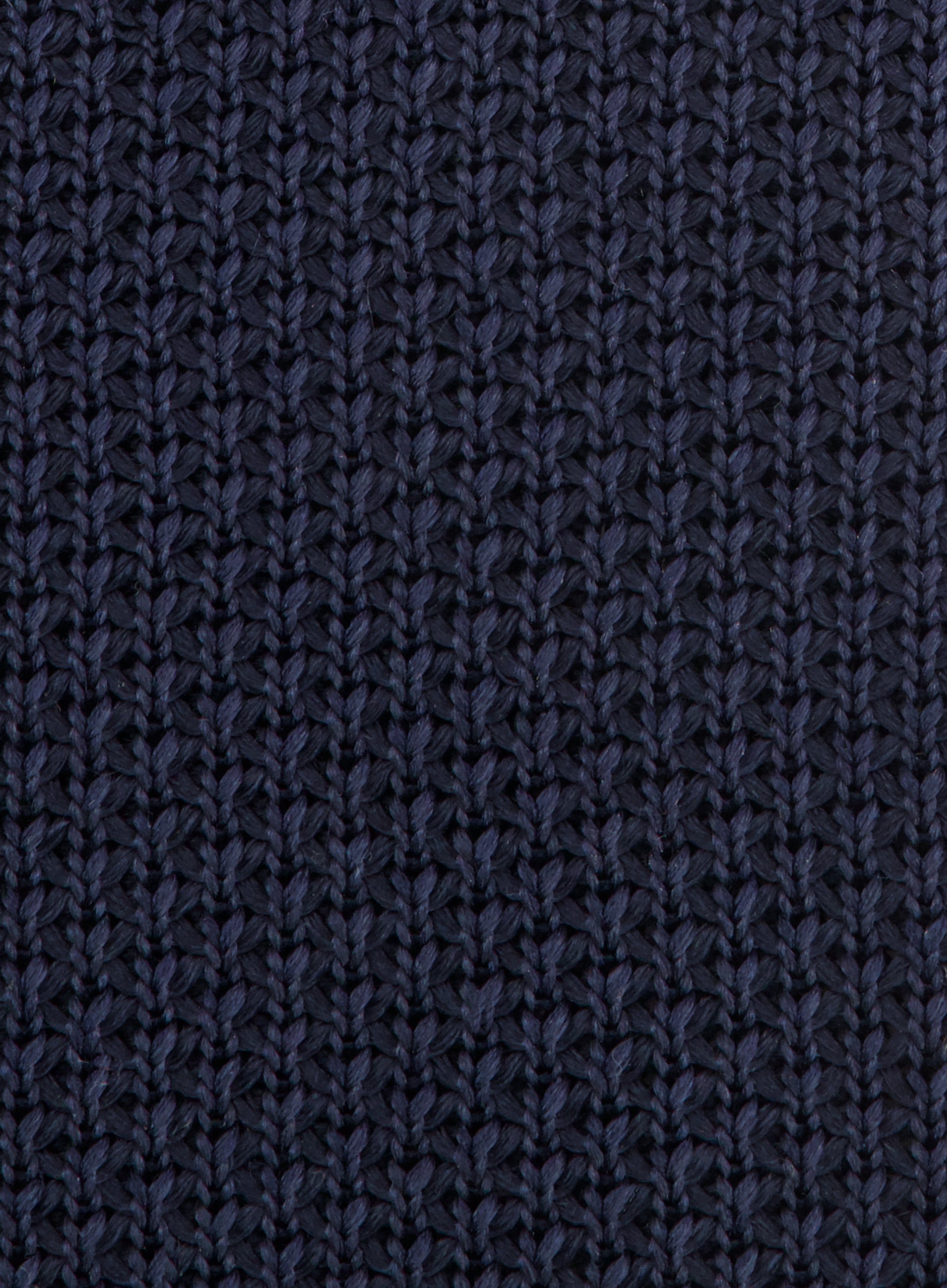 Knitted stropdas | BLUE NAVY