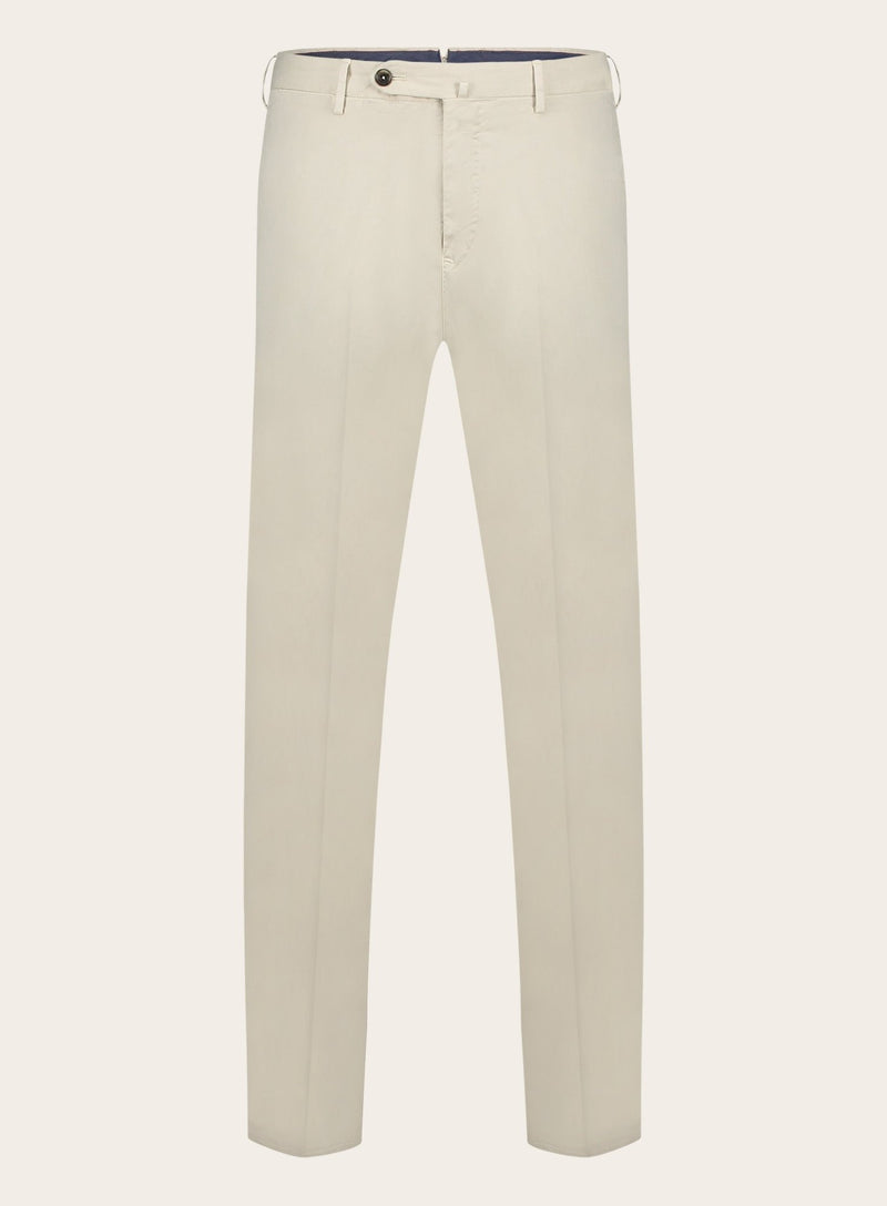 Pantalon van katoen | Beige