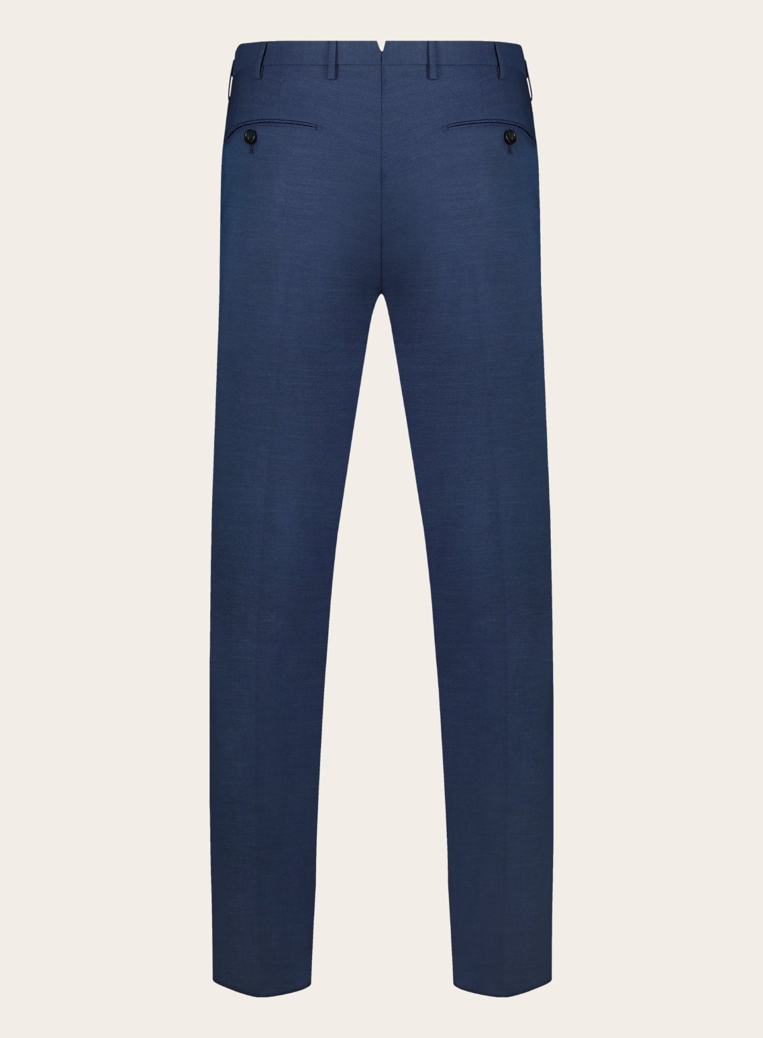 Pantalon van wol | MID.BLAUW