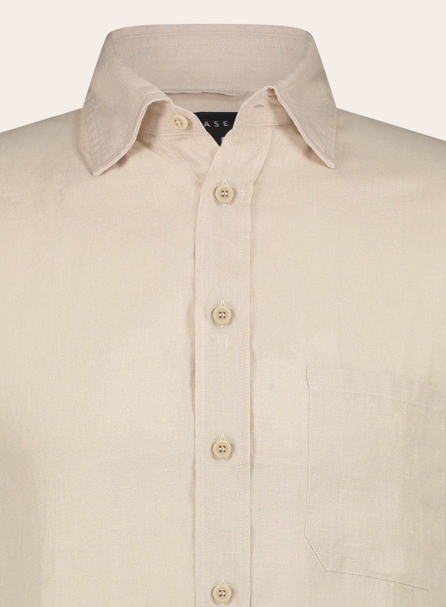 Regular-fit button-down overhemd | Beige