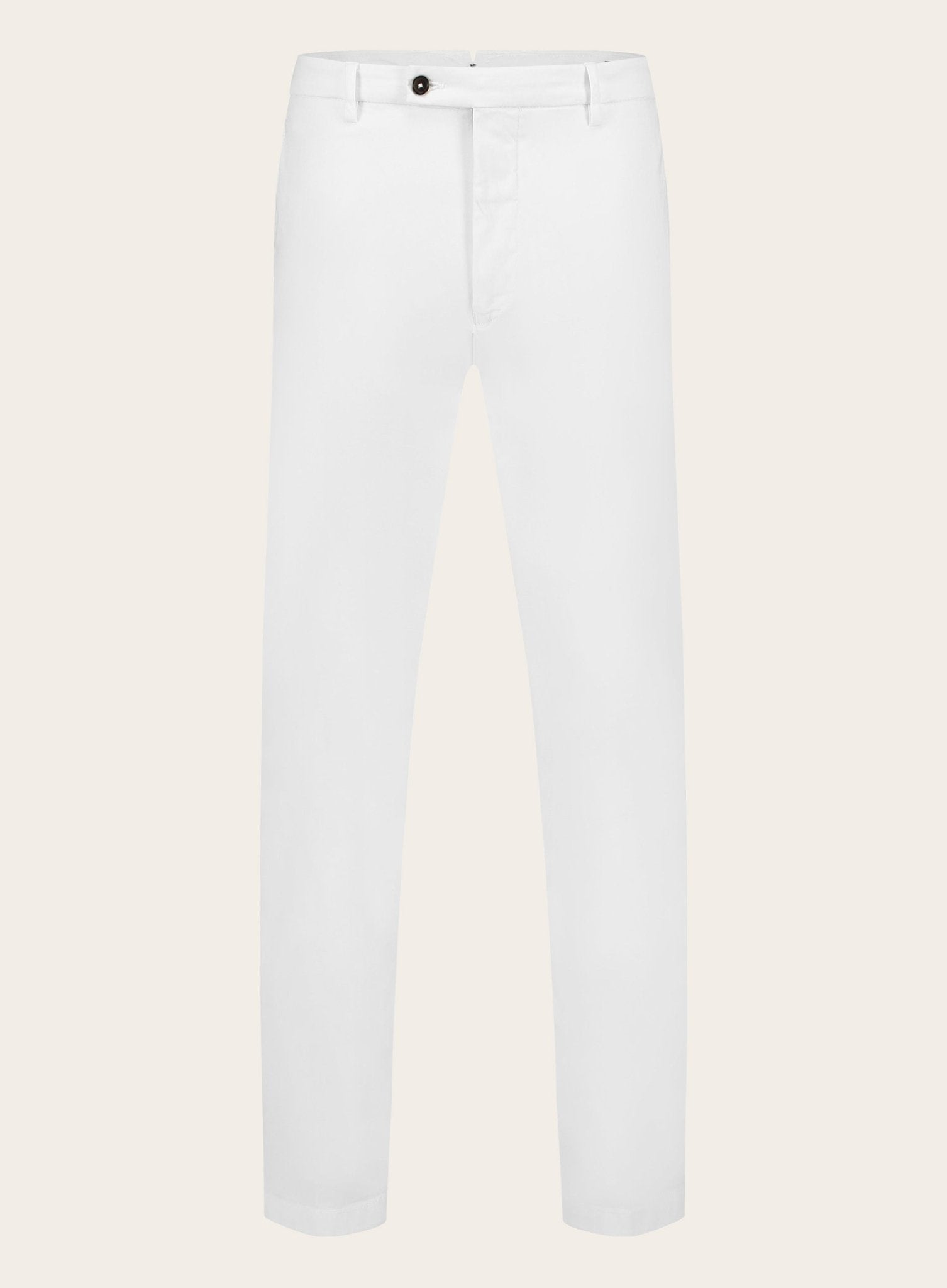 Pantalon van katoen | Wit