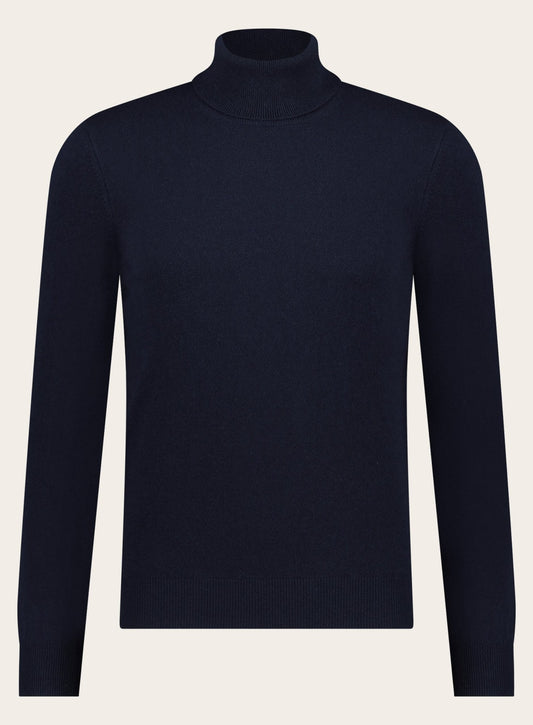 Slim-fit cashmere coltrui | BLUE NAVY