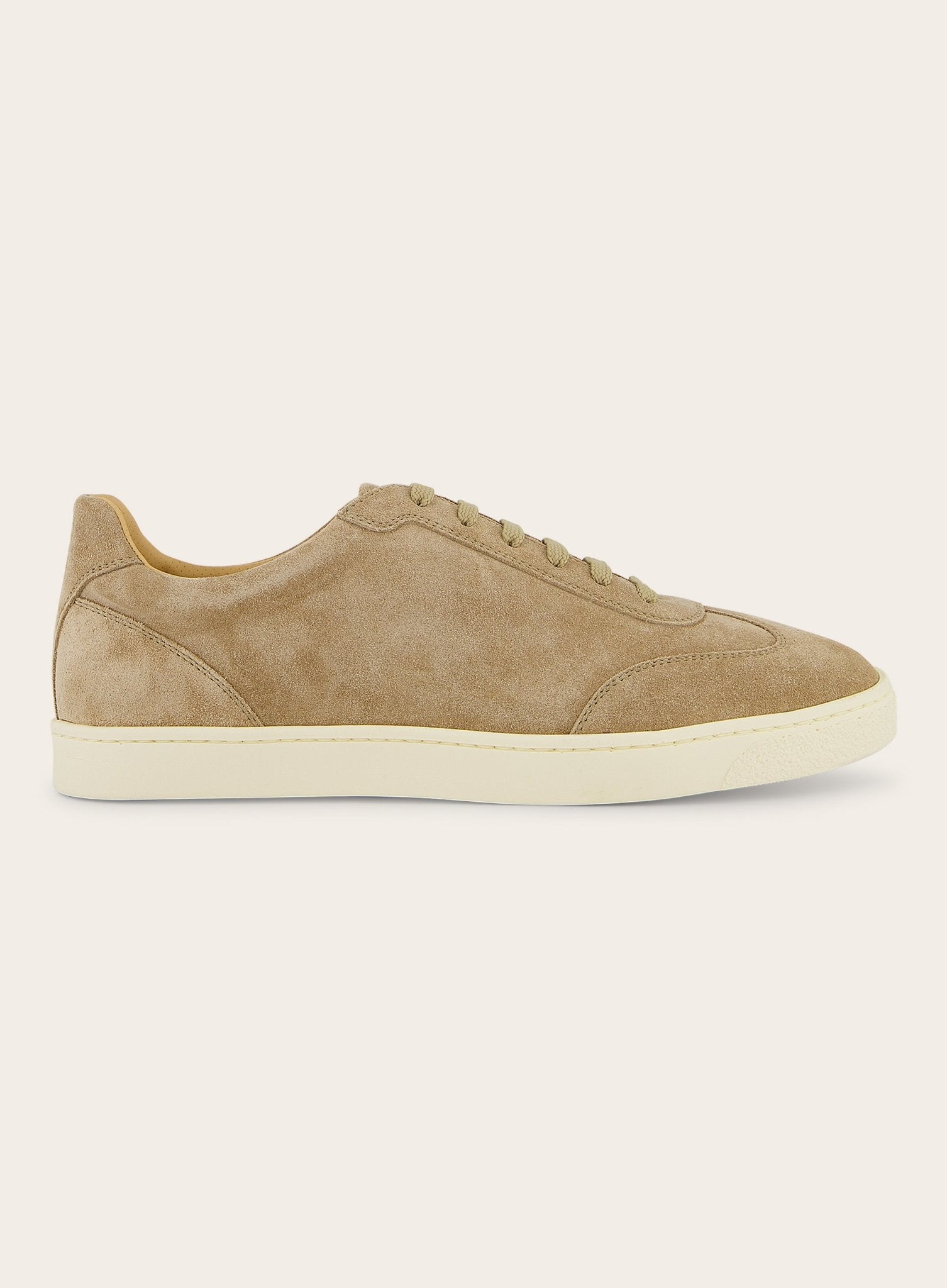 Sneakers van suède | Beige