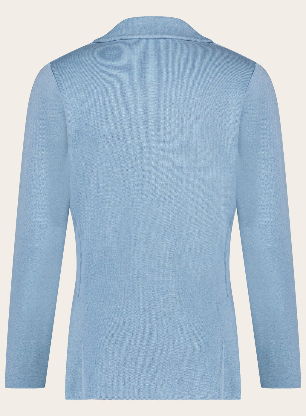 Slim-fit katoenen jasje | L.Blauw