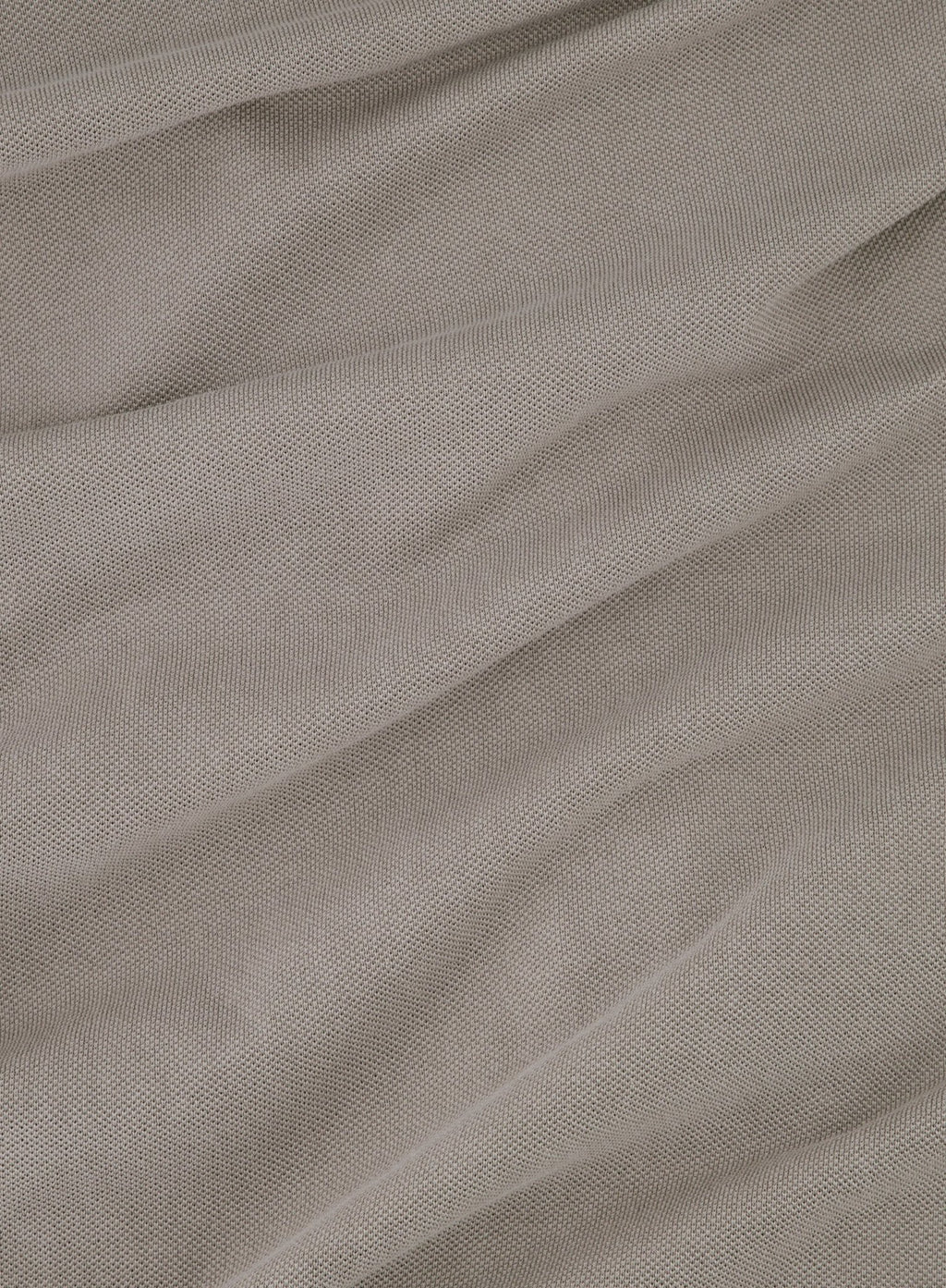 Poloshirt met lange mouwen van katoen | FULL_WIDTH | TAUPE
