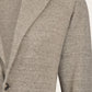 Regular-fit wollen-zijden jasje | Beige