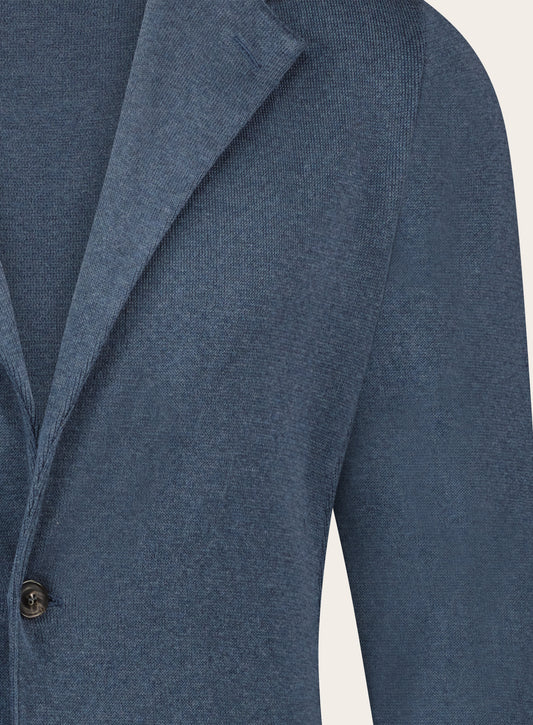 Slim-Fit-Jacke aus Baumwolle