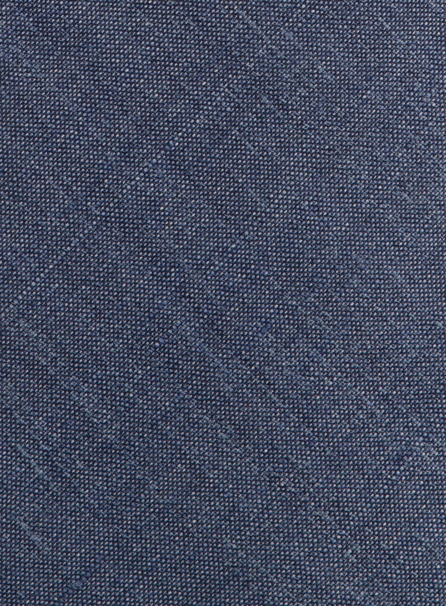 Linnen-wollen-zijden stropdas | JEANS BLAUW