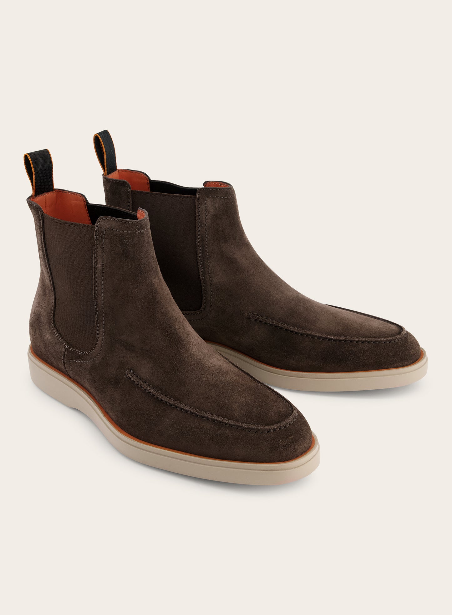 Suède Detroit chelsea boots