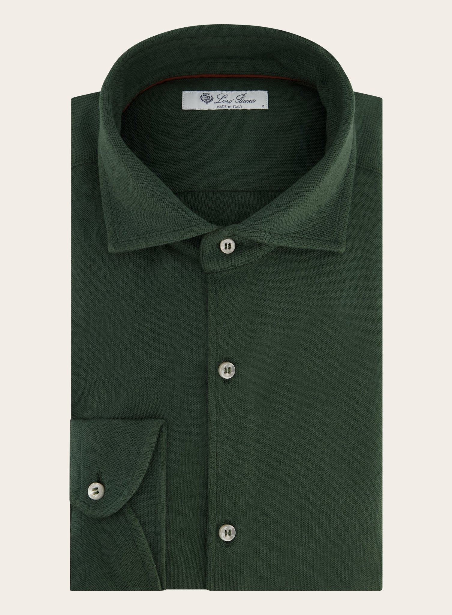 Piqué overhemd | Groen