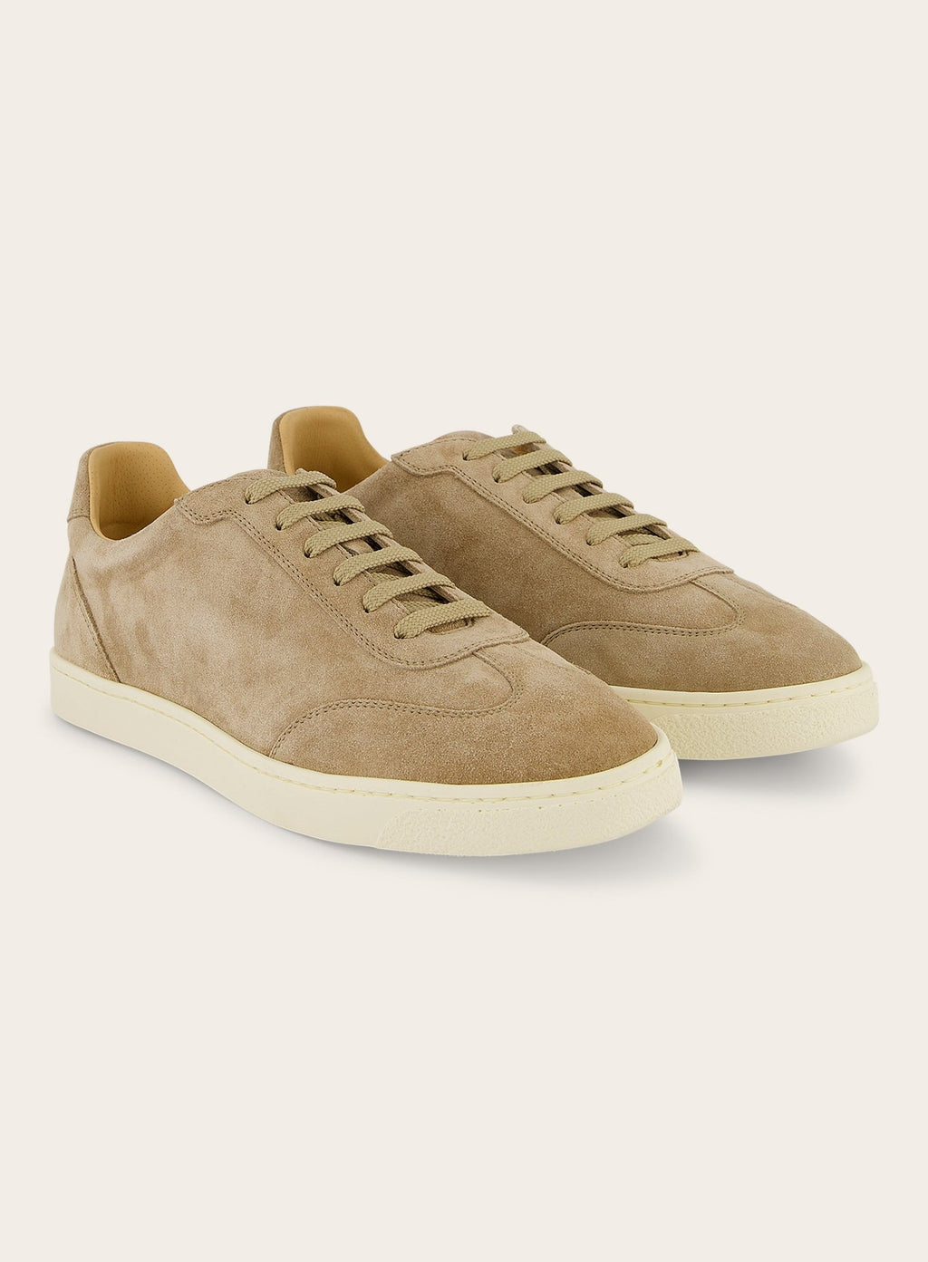 Sneakers van suède | Beige