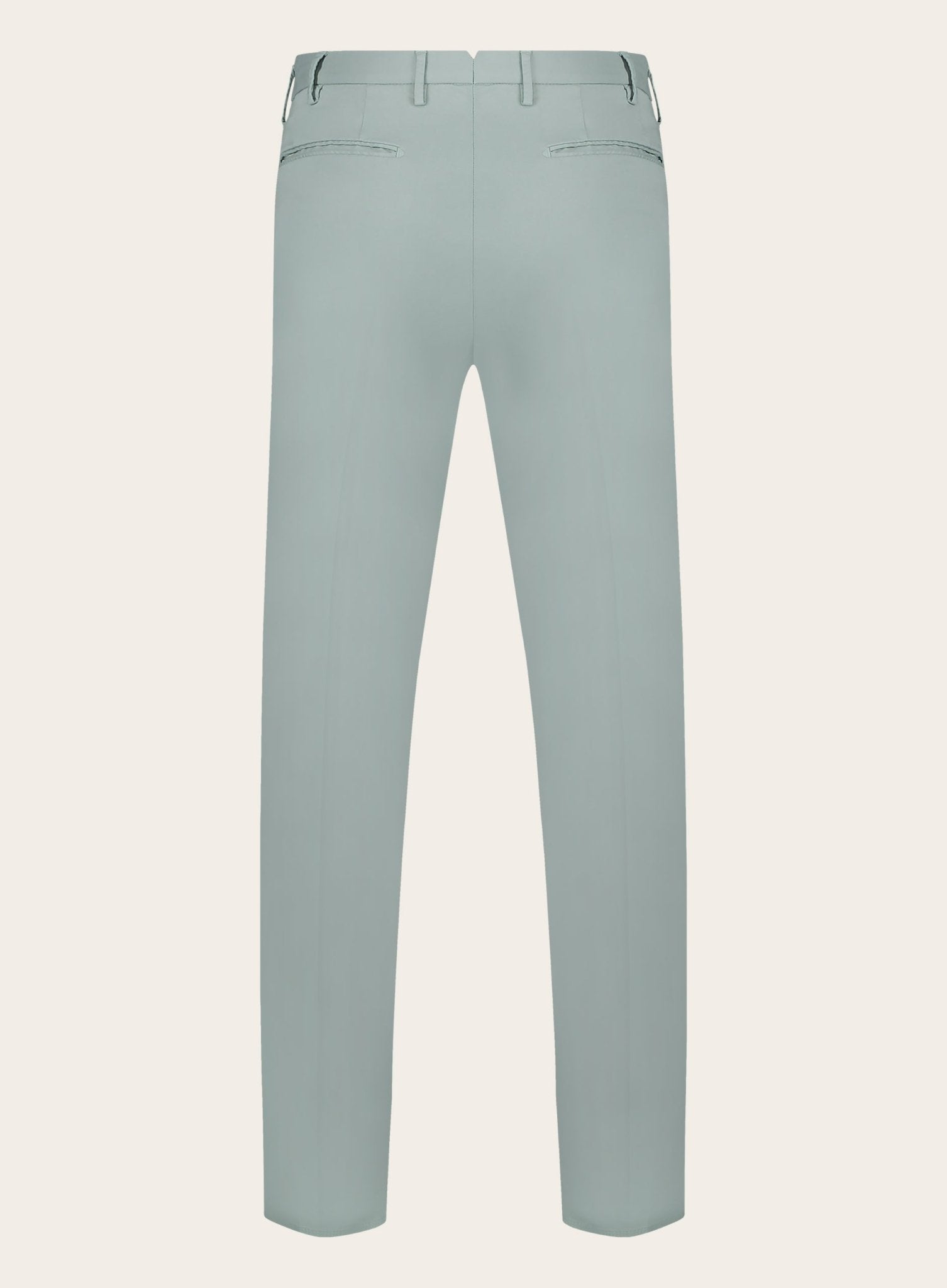 Pantalon van katoen | L.groen