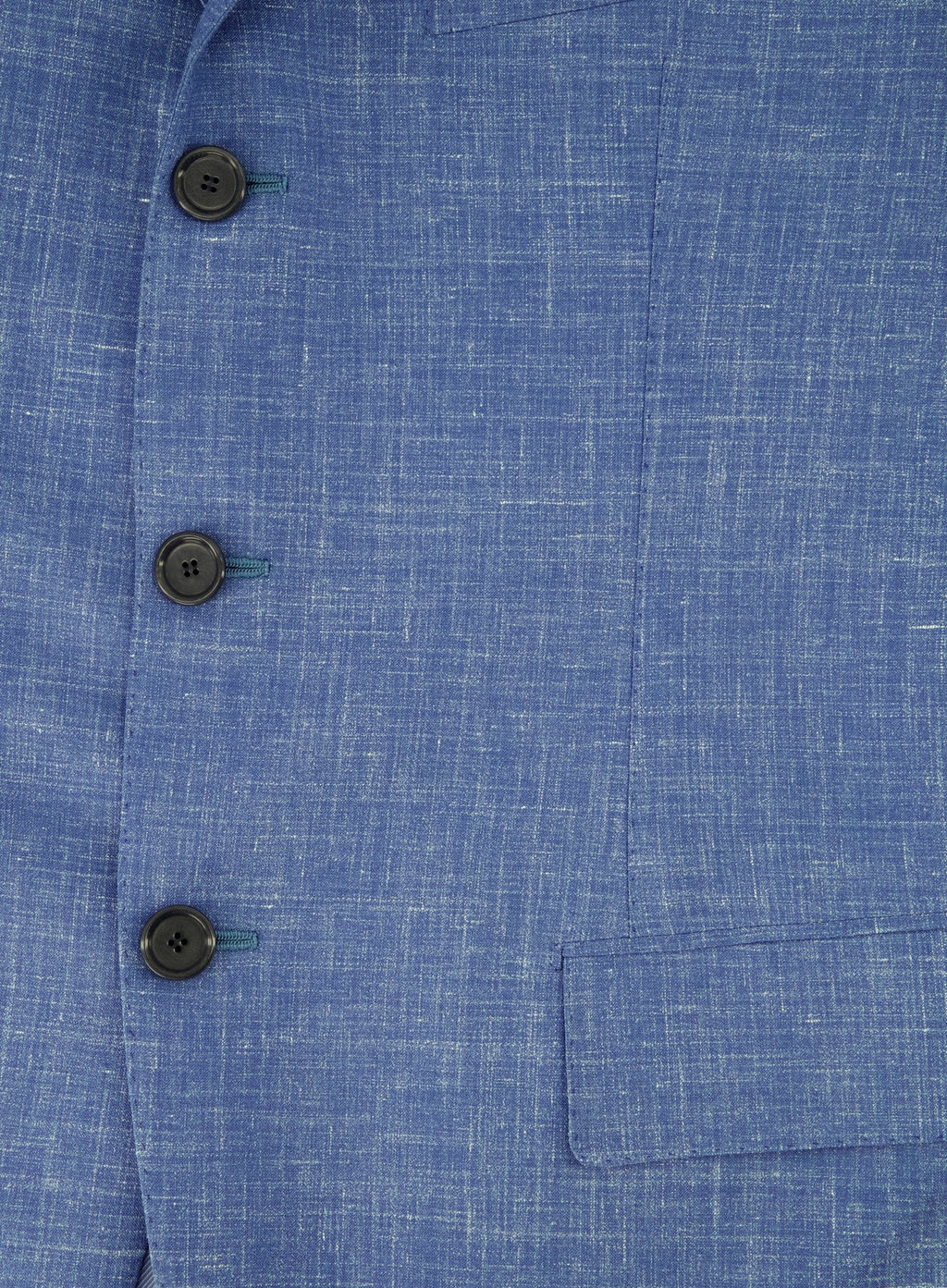 Handgemaakt pak van wol en linnen | FULL_WIDTH | L.Blauw