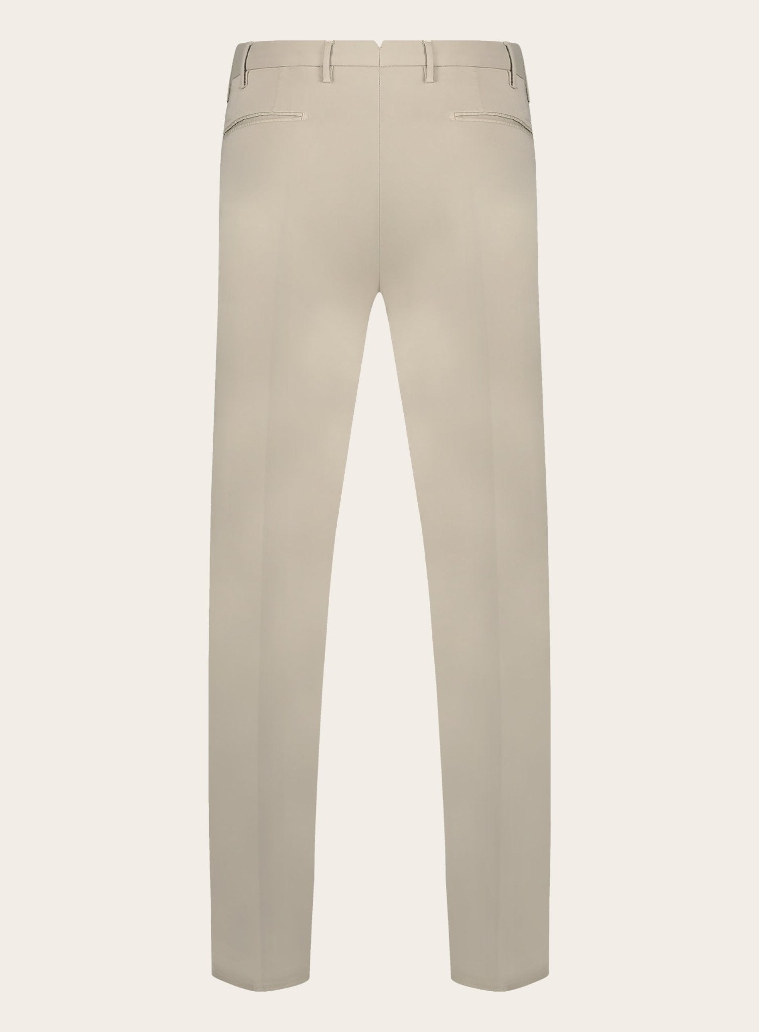Pantalon van katoen | Beige
