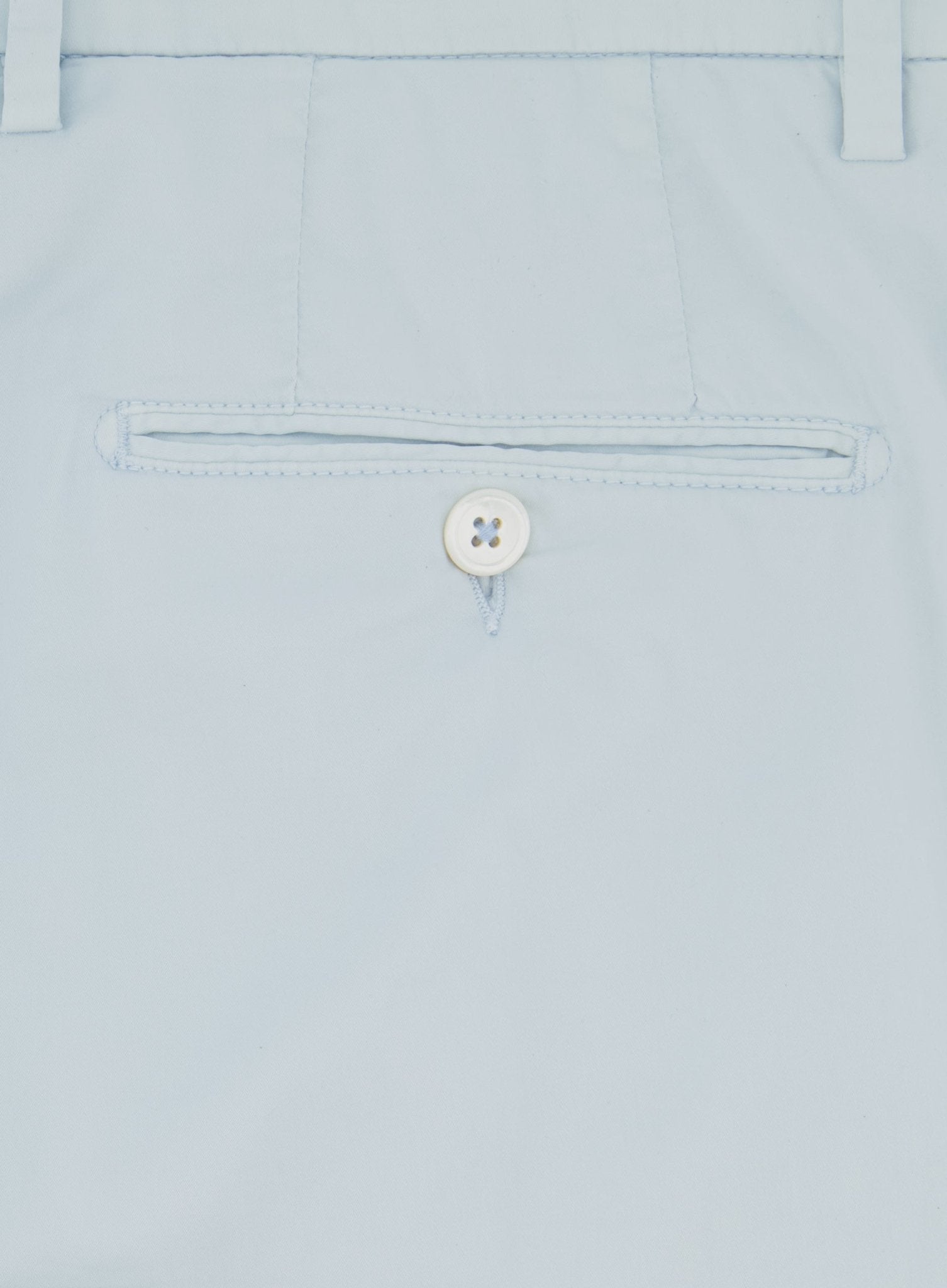 Slim-fit pantalon van katoen | L.Blauw