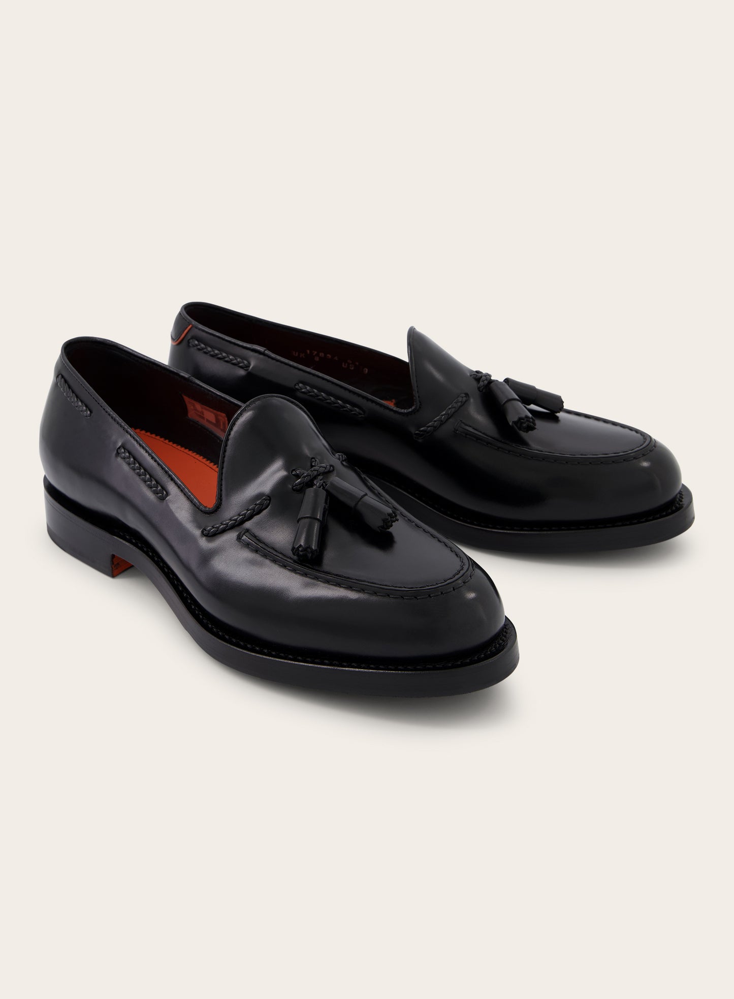 Lederen Hill tassel loafers