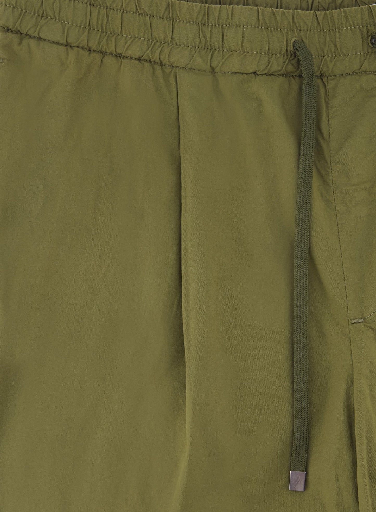 Jog pantalon van katoen | Groen