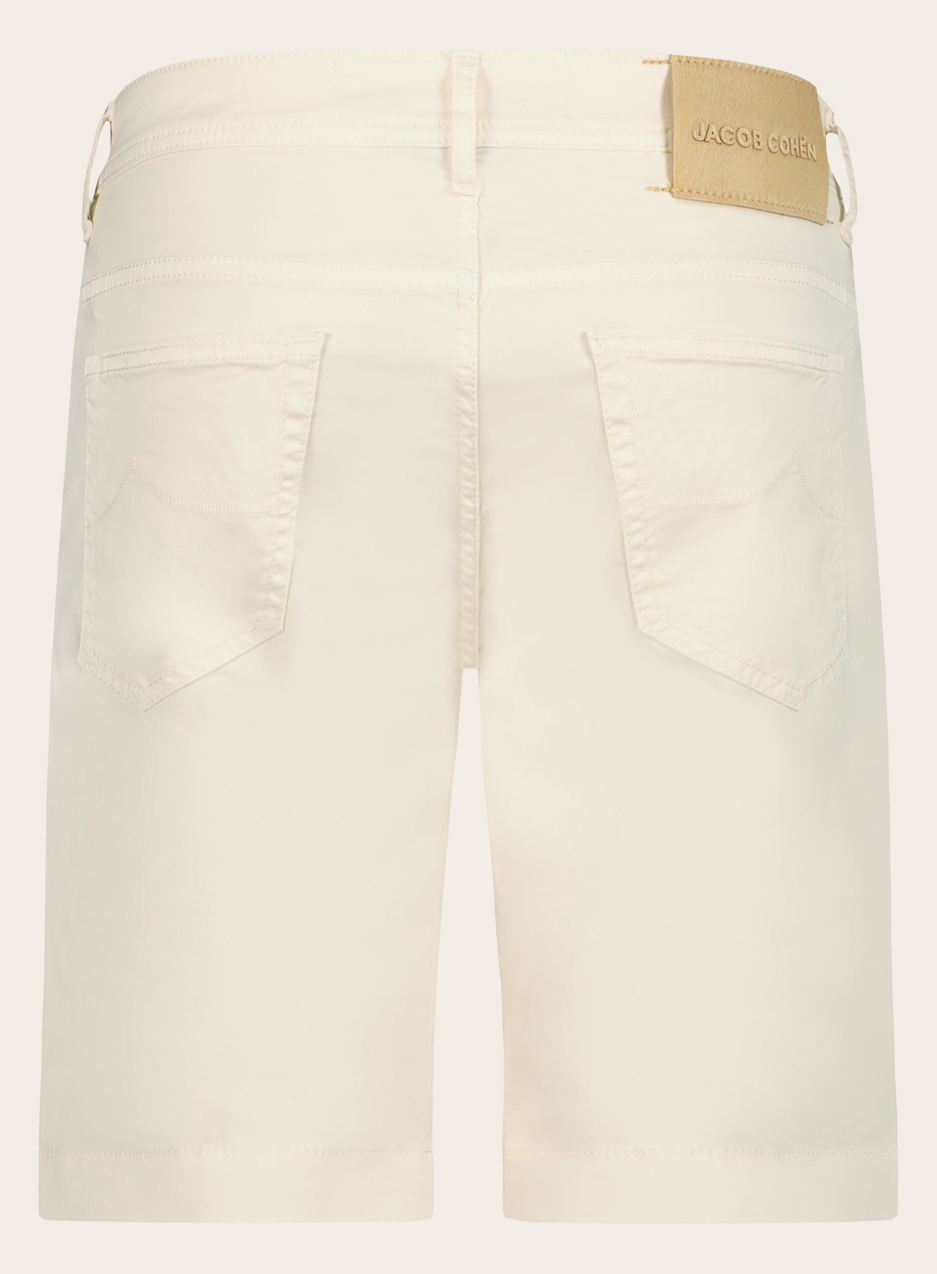 Slim-fit Lou korte broek | Wit