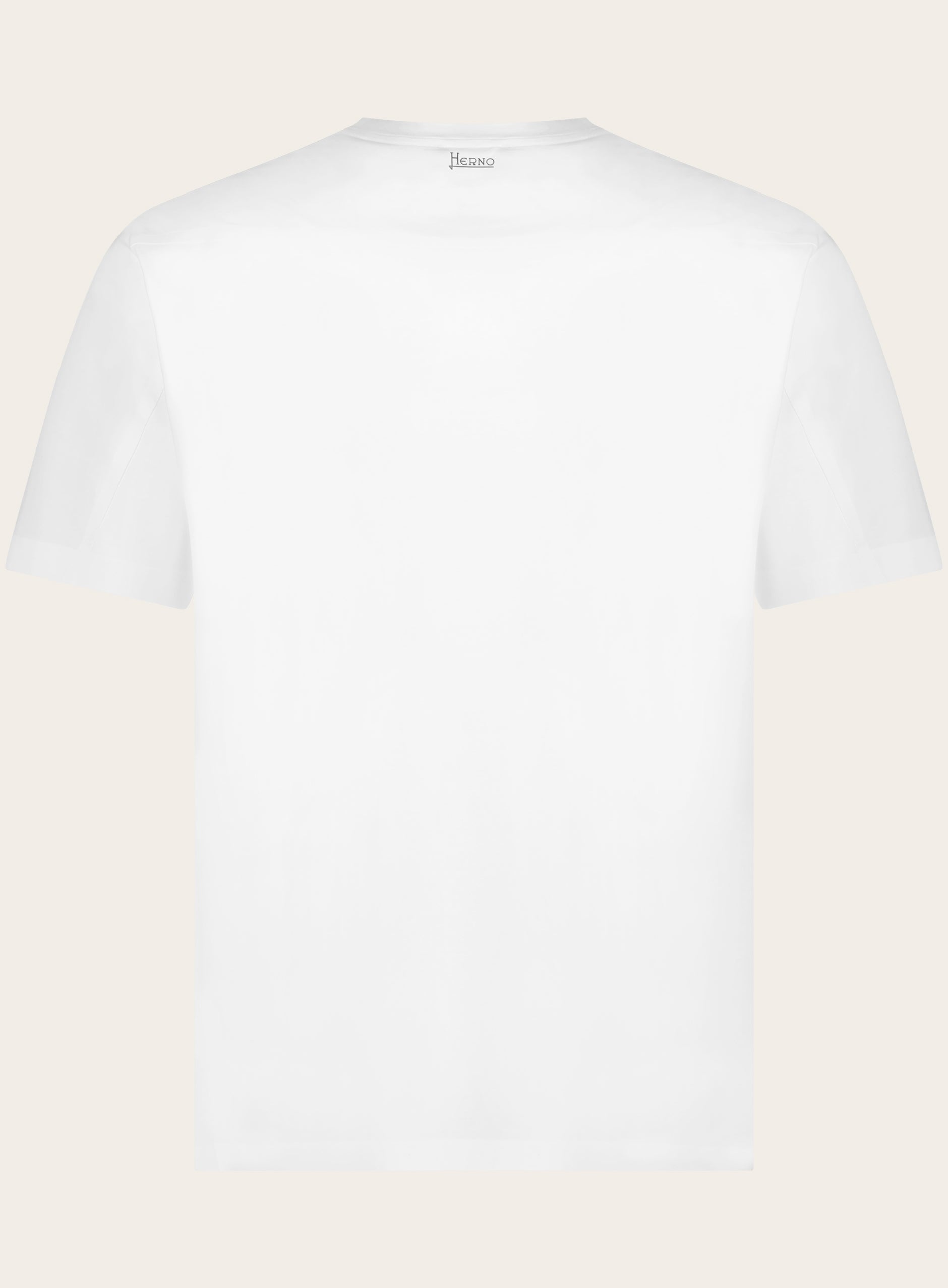 Regular-fit jersey stretch T-shirt | Wit