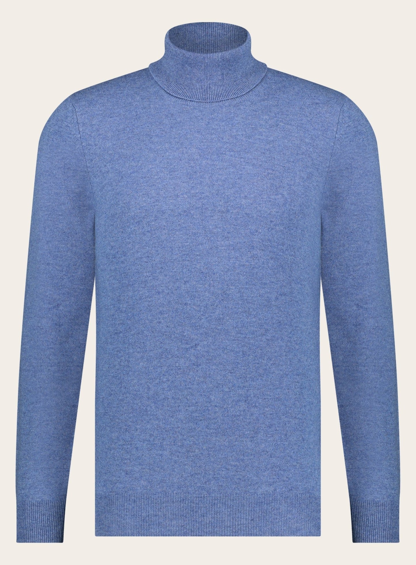 Virgin wollen-cashmere coltrui | JEANS BLAUW