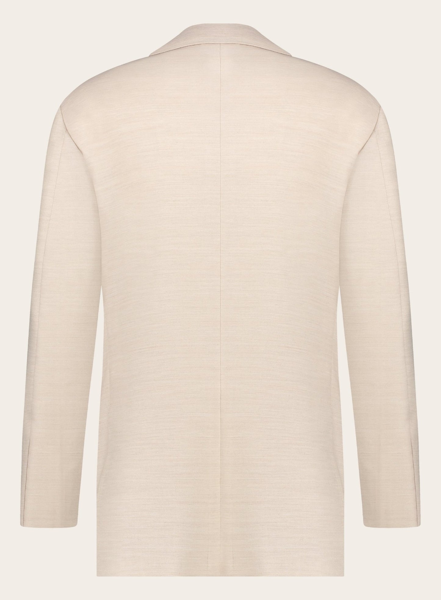 Slim-fit jasje van wol en cashmere | Beige