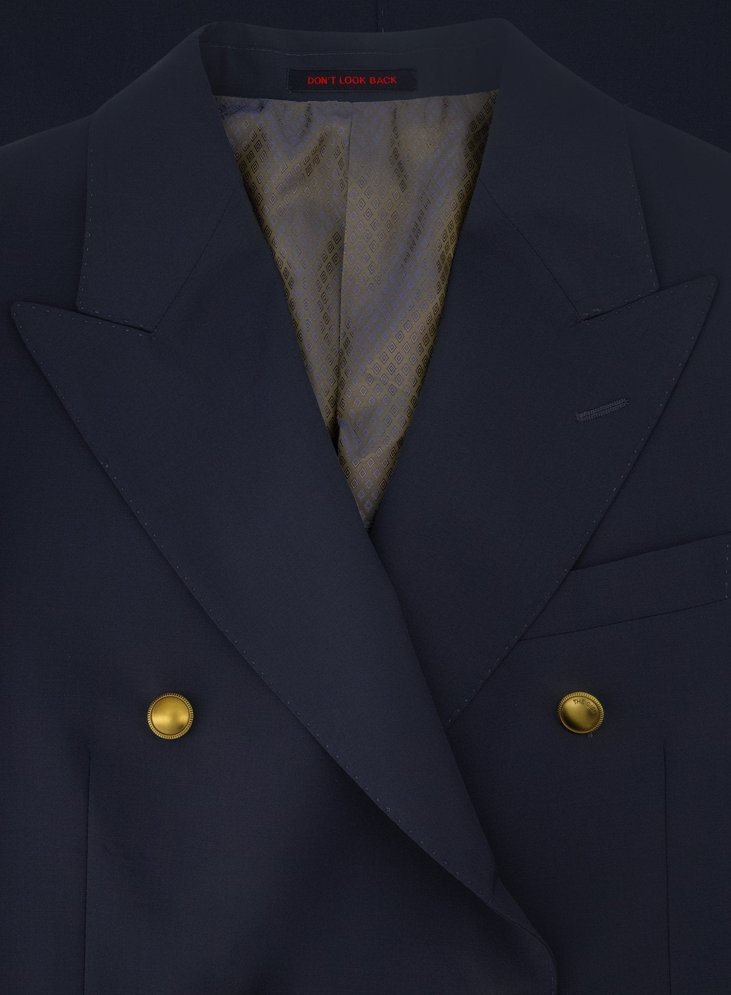 Double breasted jasje van wol | BLUE NAVY