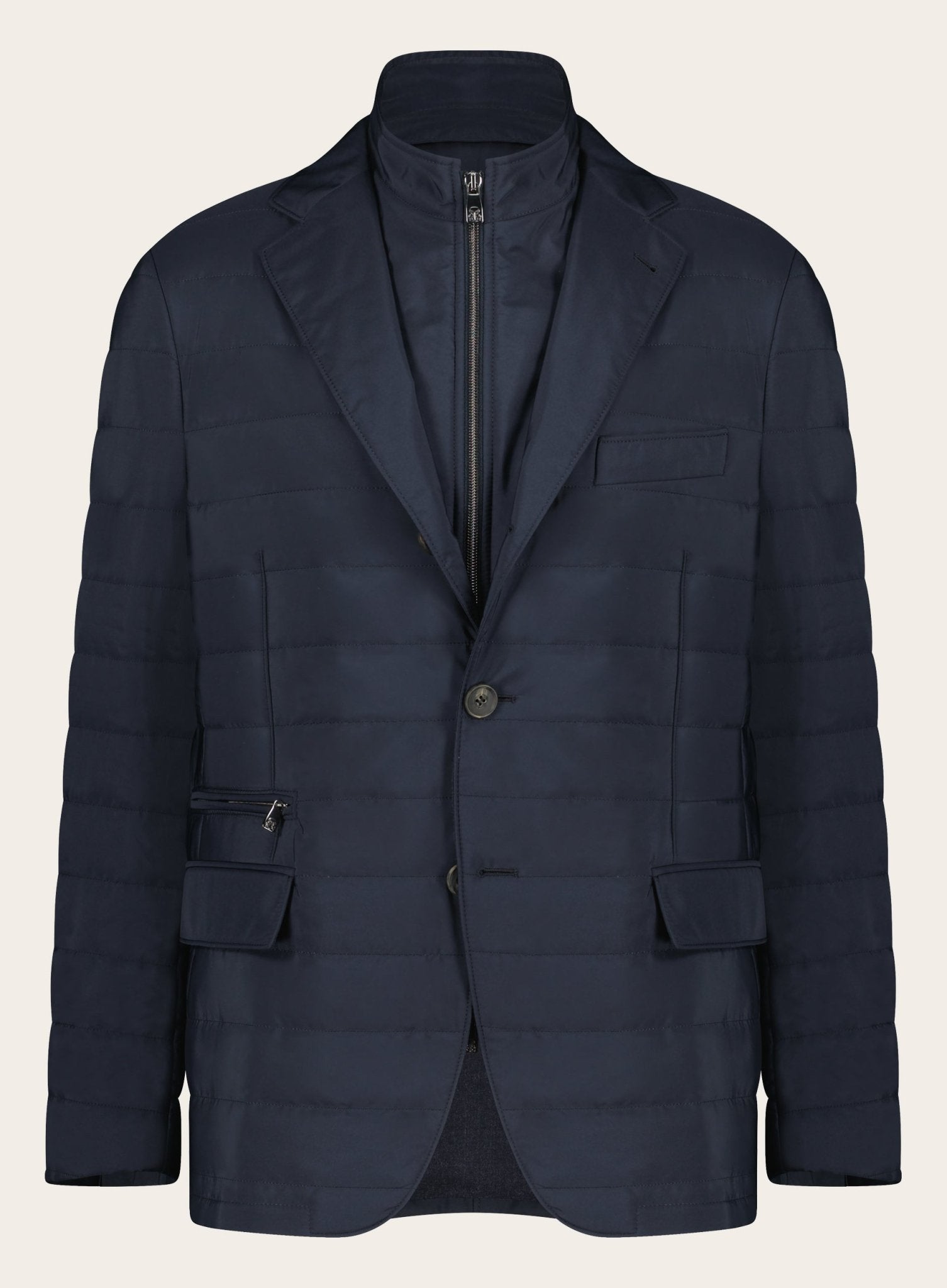 Gewatteerd jasje met uitneembaar binnenwerk | BLUE NAVY