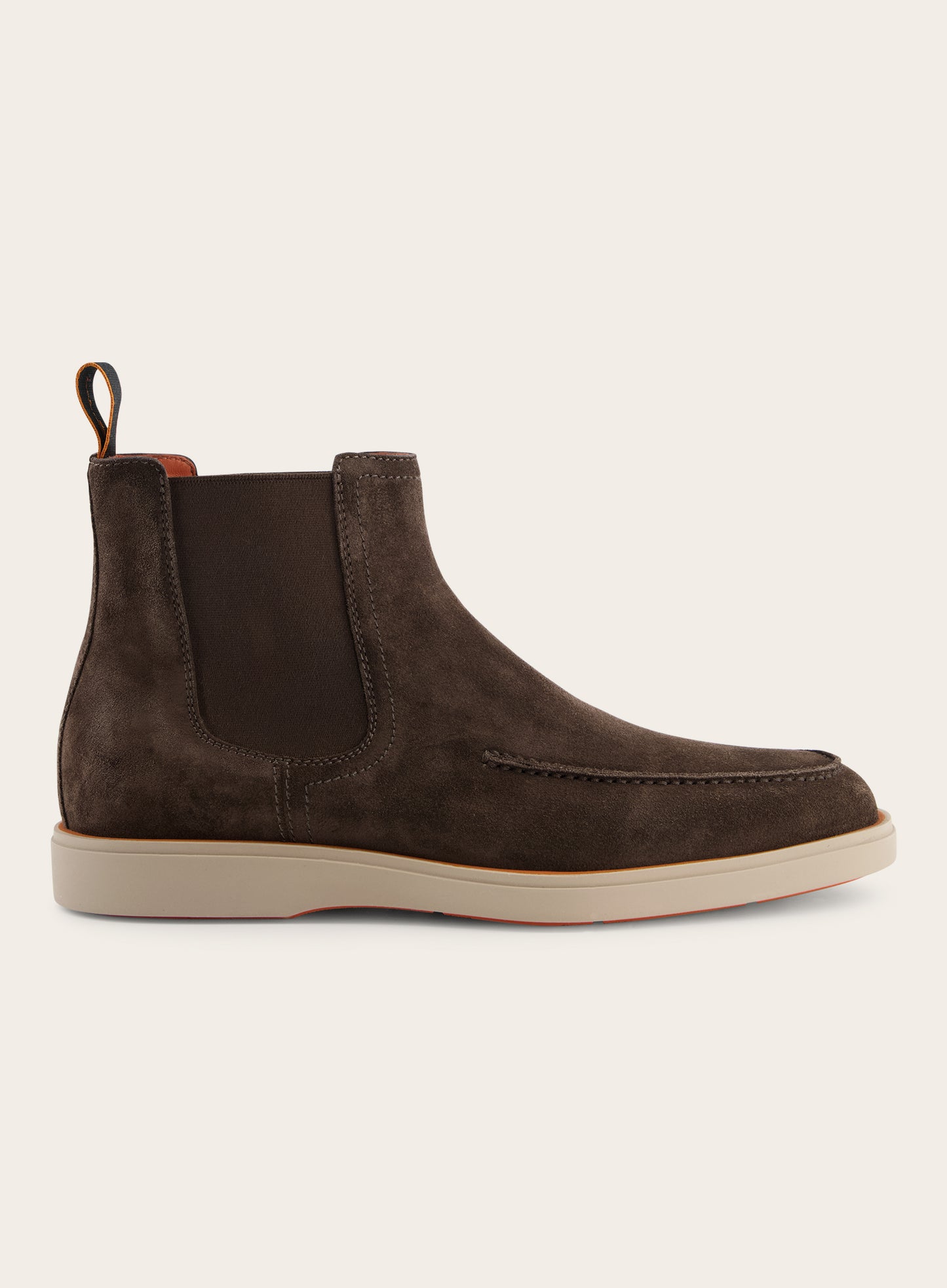 Suède Detroit chelsea boots