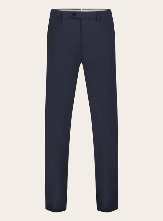 Slim-fit pantalon | BLUE NAVY 