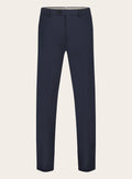 Slim-fit pantalon | BLUE NAVY 
