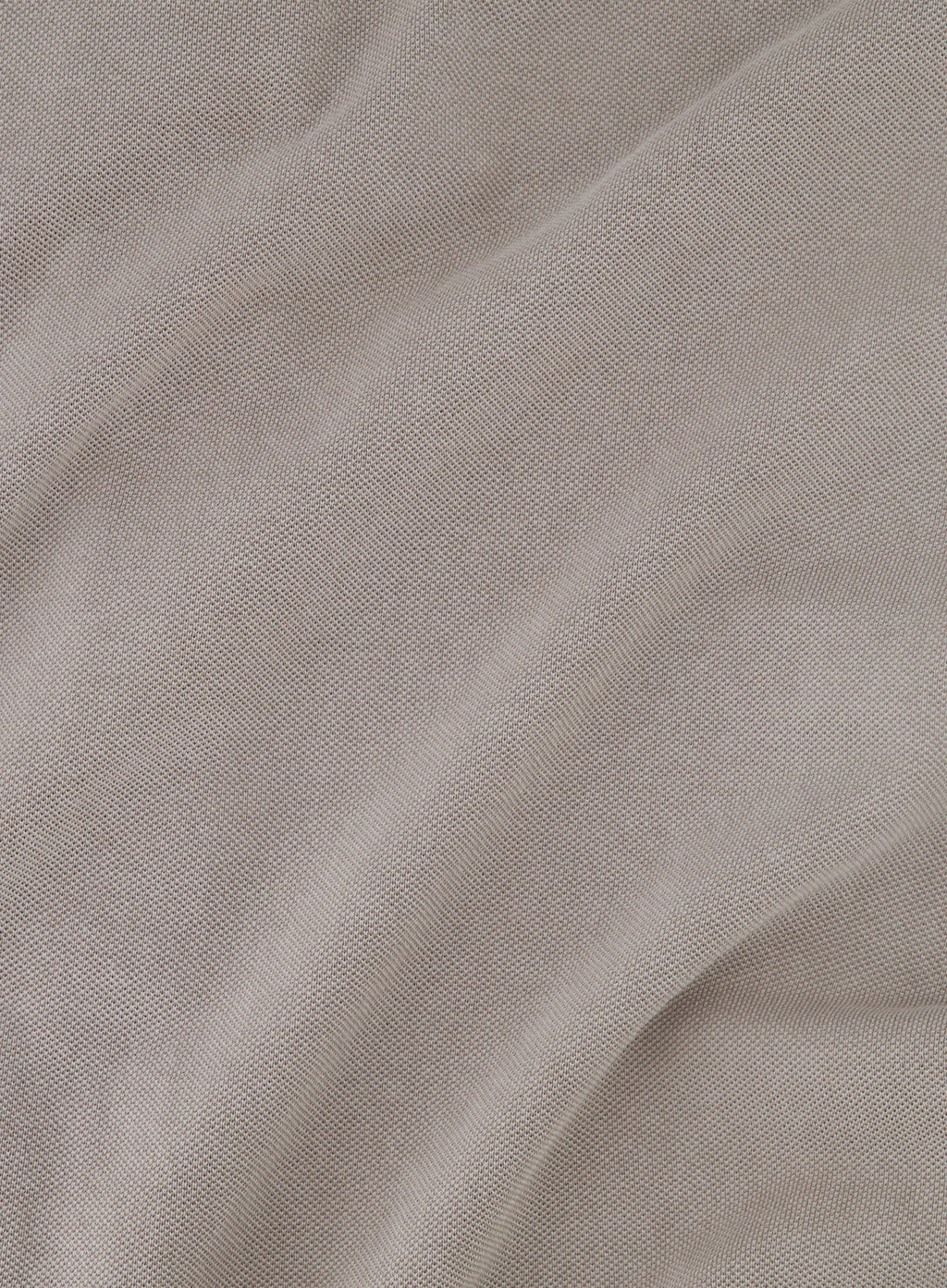 Poloshirt met lange mouwen van katoen | FULL_WIDTH | TAUPE